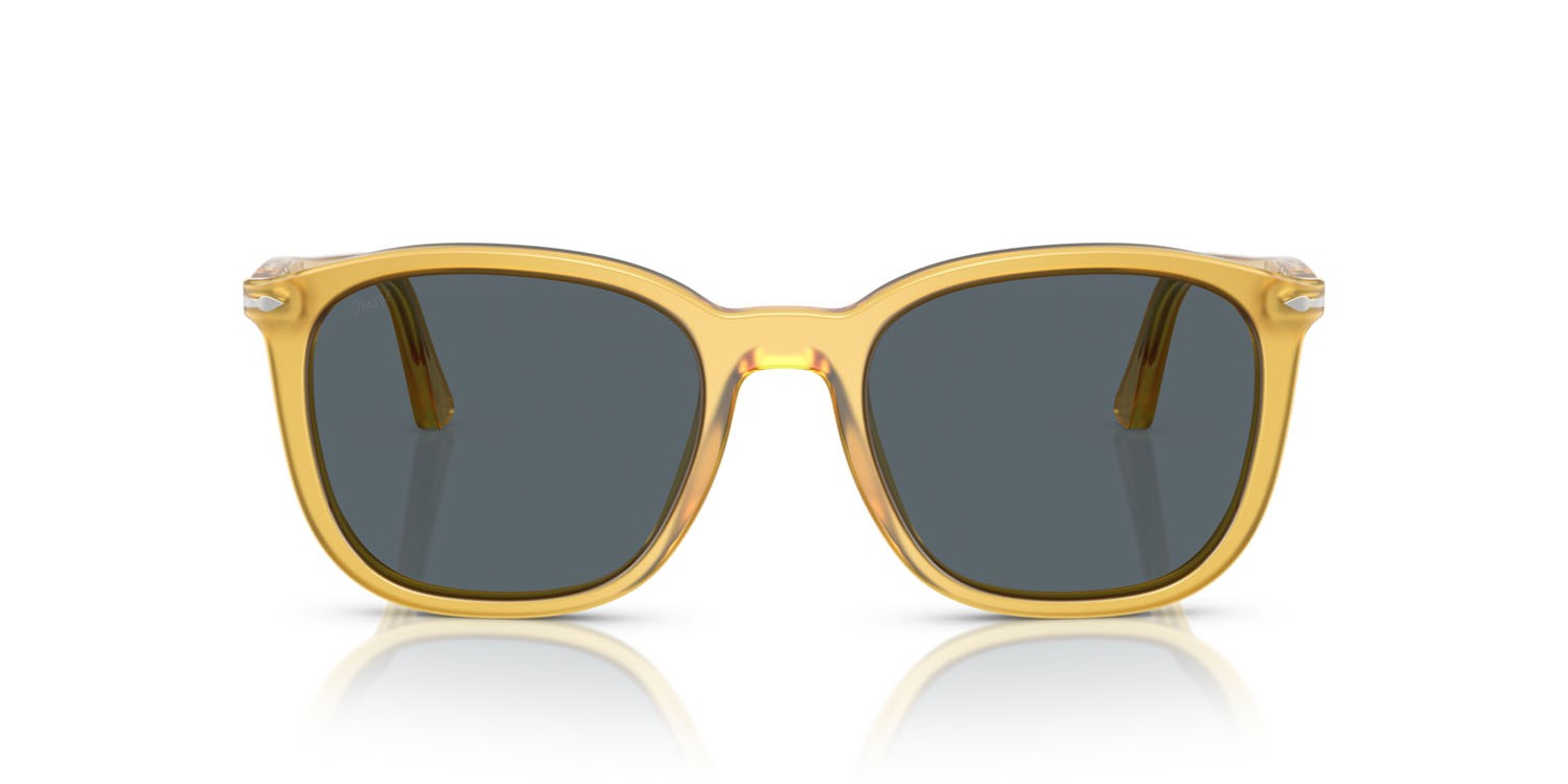 Sunglasses Persol PO 3355S (204/R5) color miele shape square lenses blu