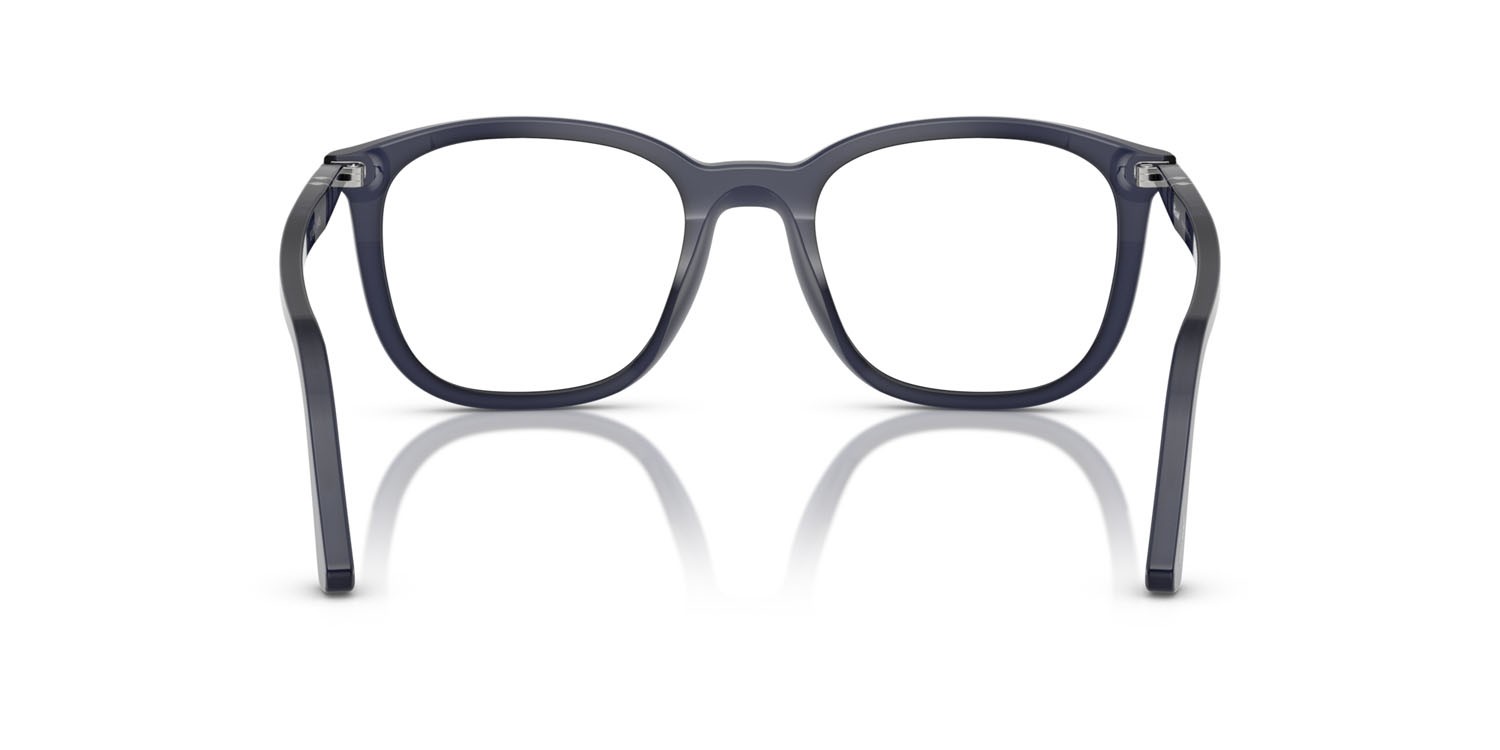 Eyeglasses Persol PO 3355V (1217) color blu notte perlaceo shape square lenses lente demo