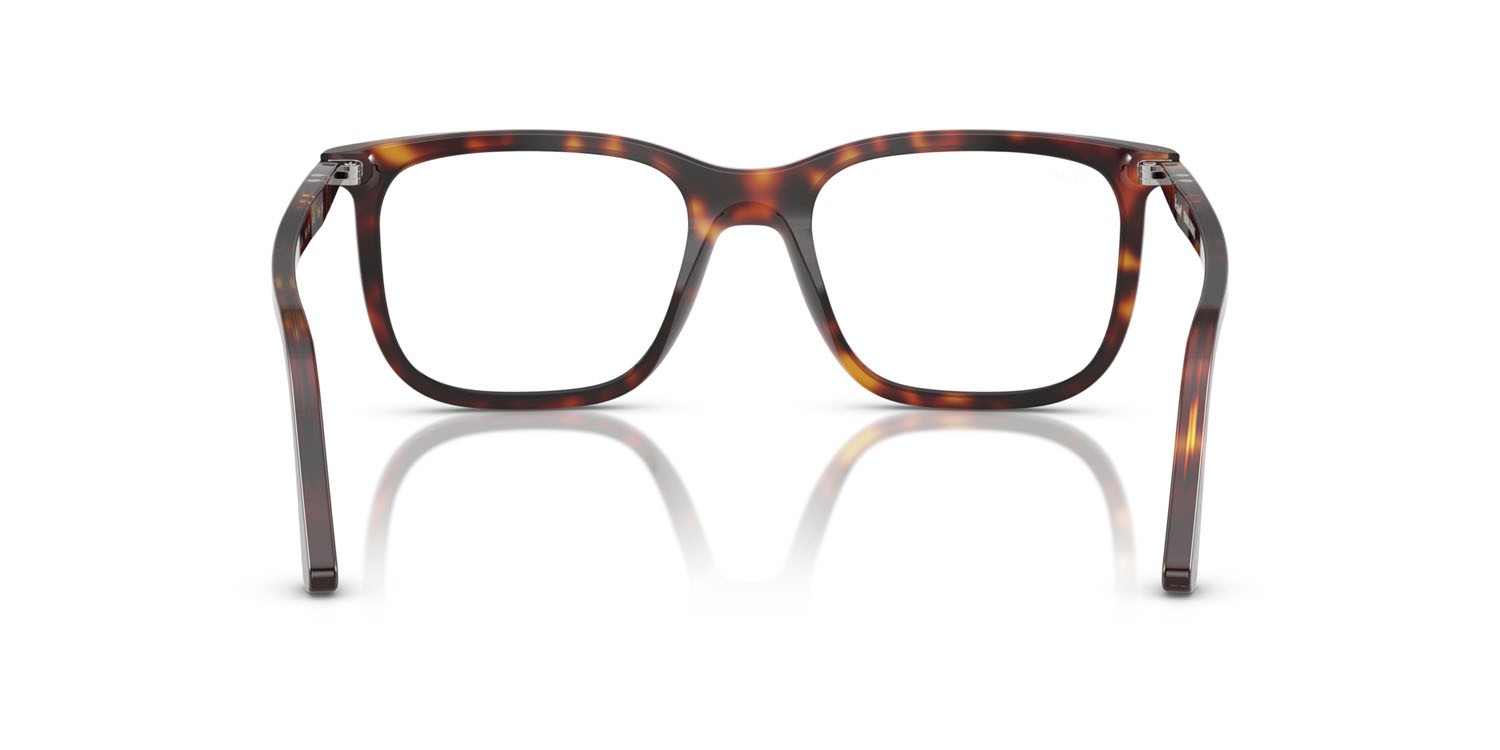 Occhiali da sole Persol Renzo PO 3357S (24/GG) colore havana forma rettangolare lenti transitions 8 zaffiro