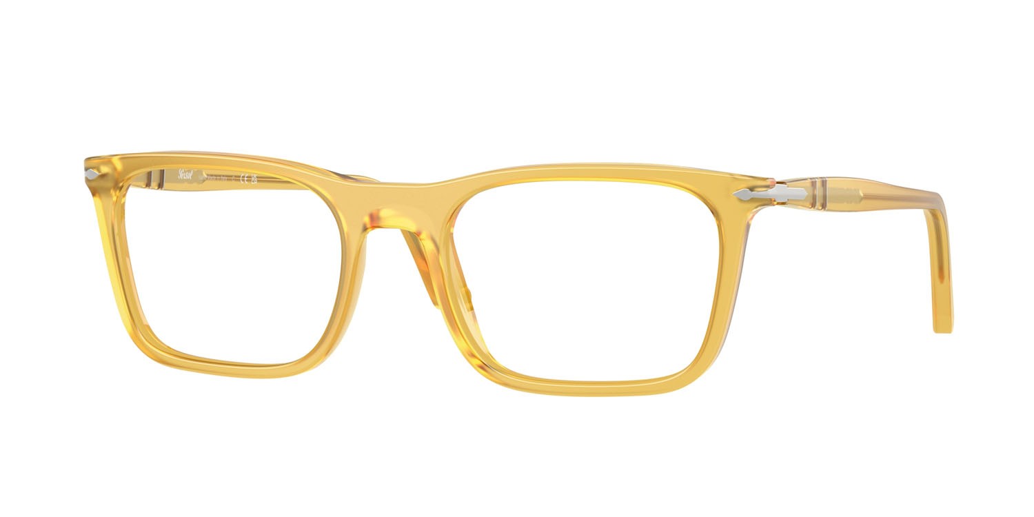 Eyeglasses Persol PO 3358V (204) color miele shape rectangle lenses lente demo