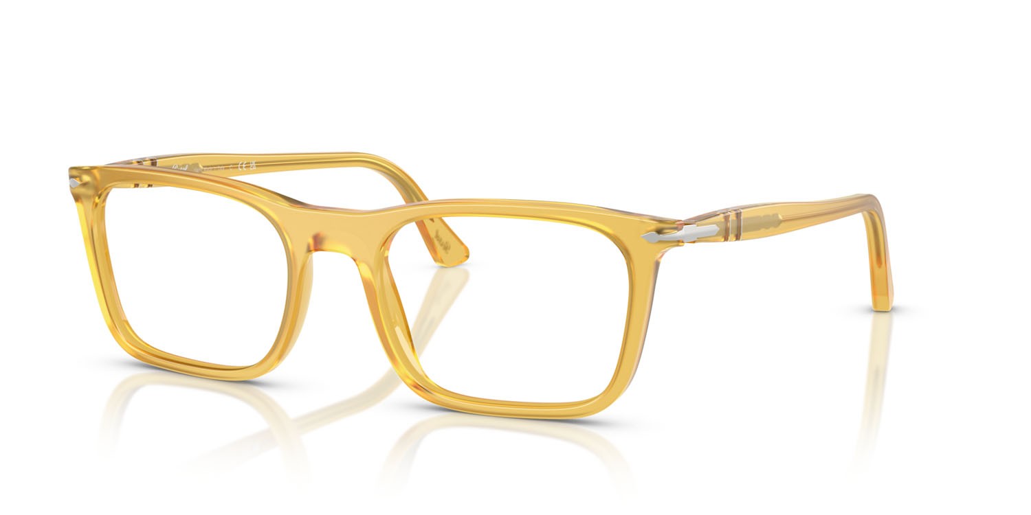 Eyeglasses Persol PO 3358V (204) color miele shape rectangle lenses lente demo