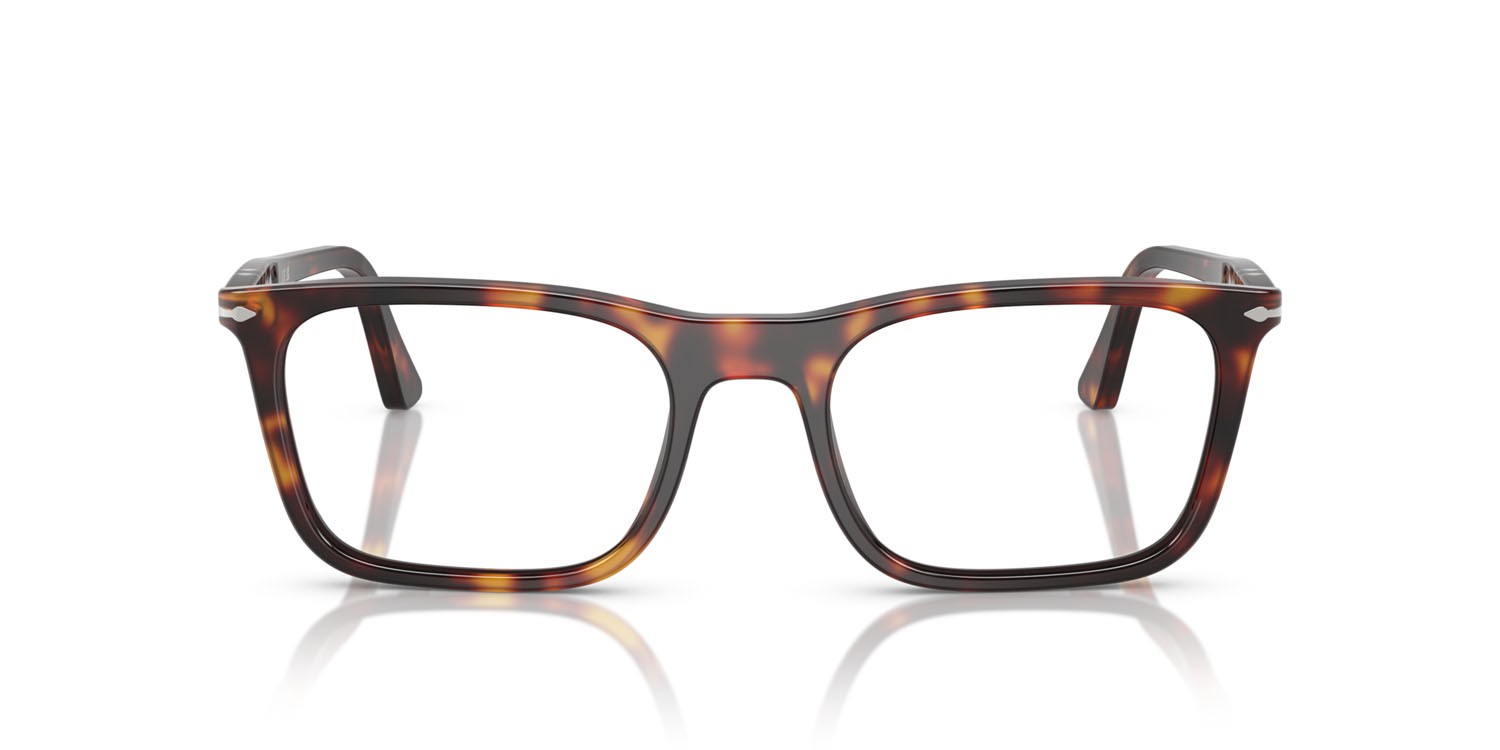 Eyeglasses Persol PO 3358V (24) color havana shape rectangle lenses lente demo