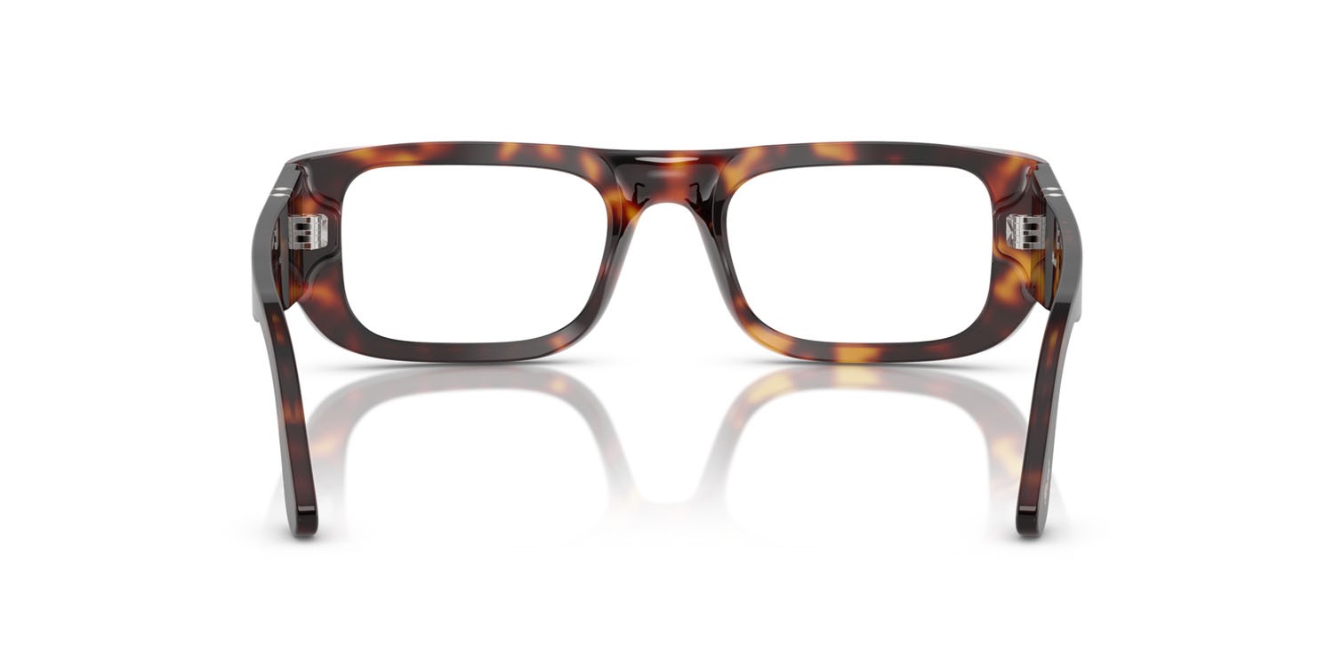Eyeglasses Persol Wes PO 3362V (24) color havana shape square lenses lente demo