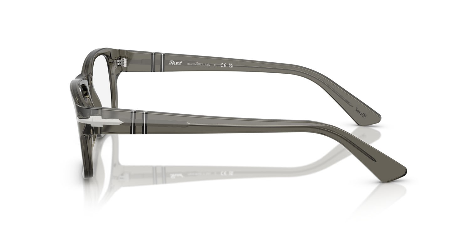 Eyeglasses Persol PO 3364V (1103) color fumo shape rectangle lenses lente demo