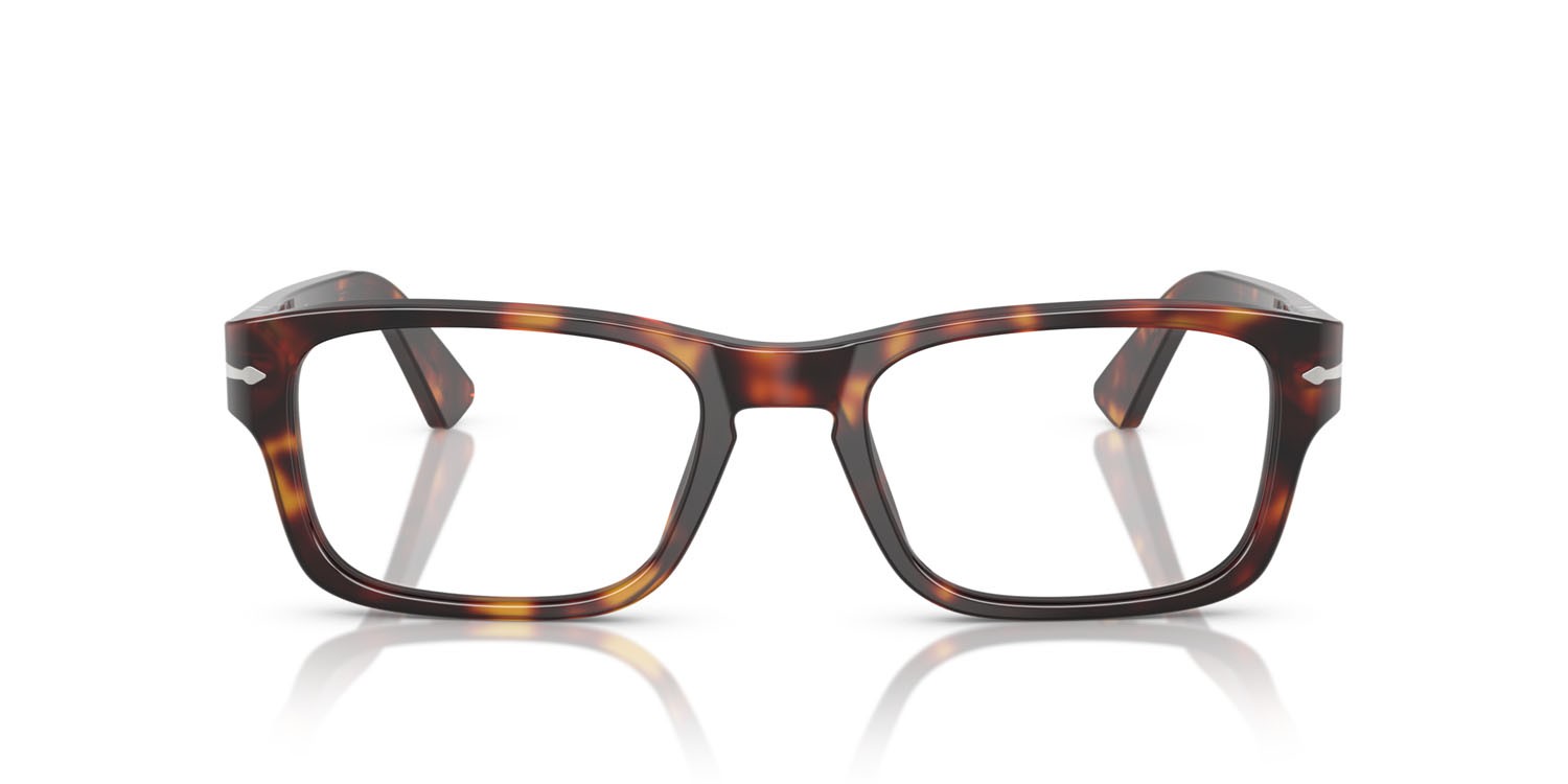 Eyeglasses Persol PO 3364V (24) color havana shape rectangle lenses lente demo