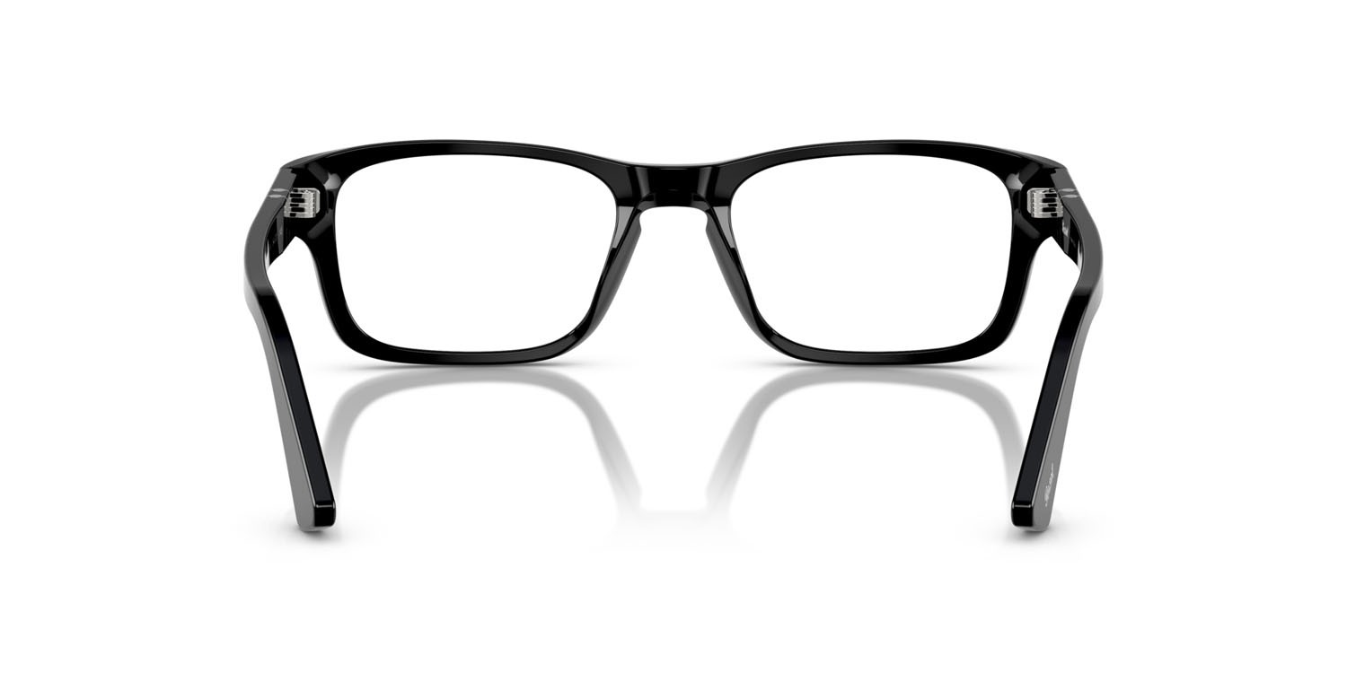 Eyeglasses Persol PO 3364V (95) color nero shape rectangle lenses lente demo