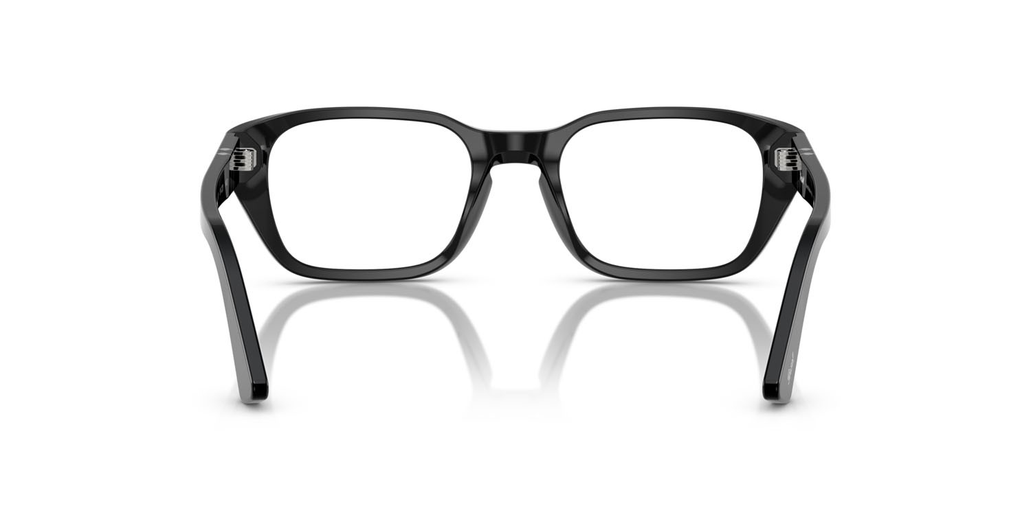 Eyeglasses Persol PO 3365V (95) color nero shape square lenses lente demo