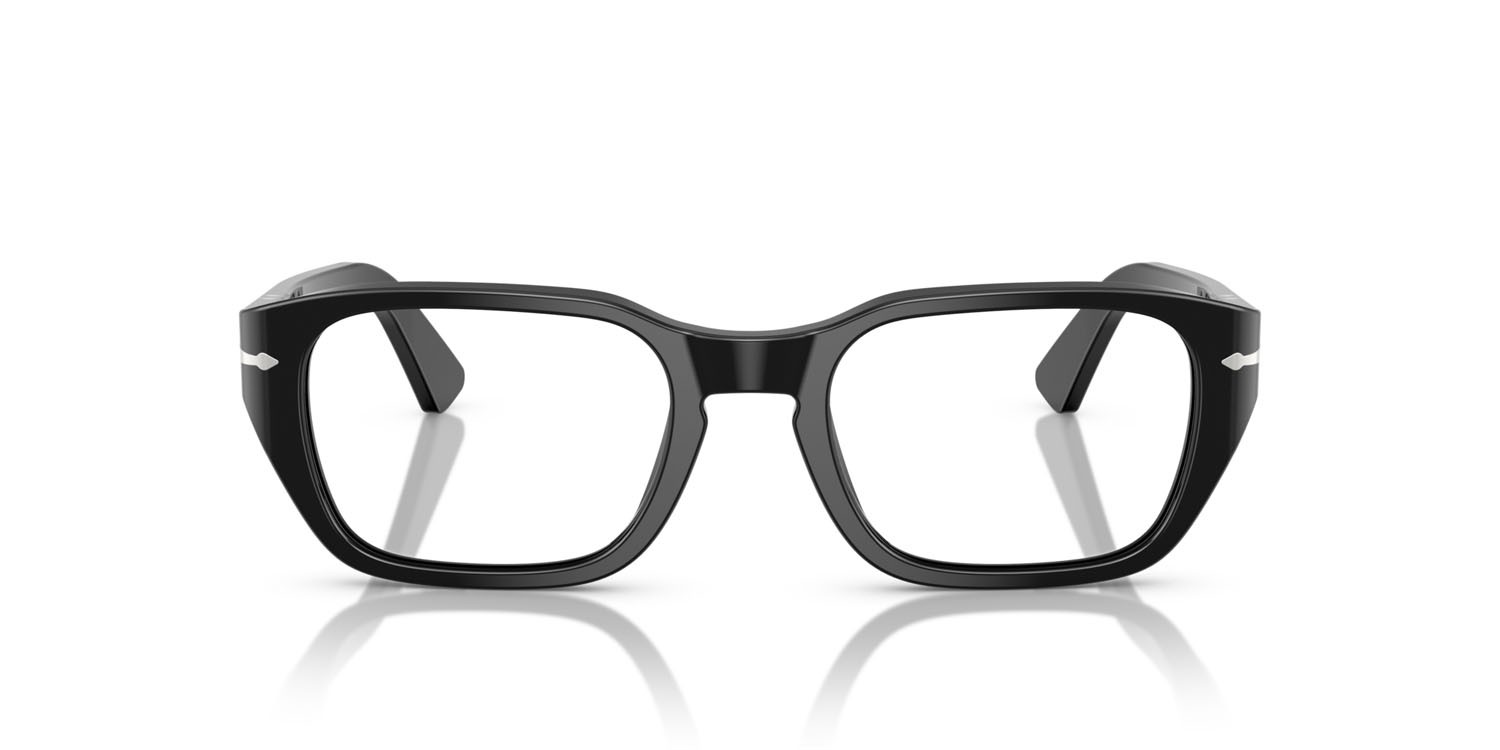 Eyeglasses Persol PO 3365V (95) color nero shape square lenses lente demo
