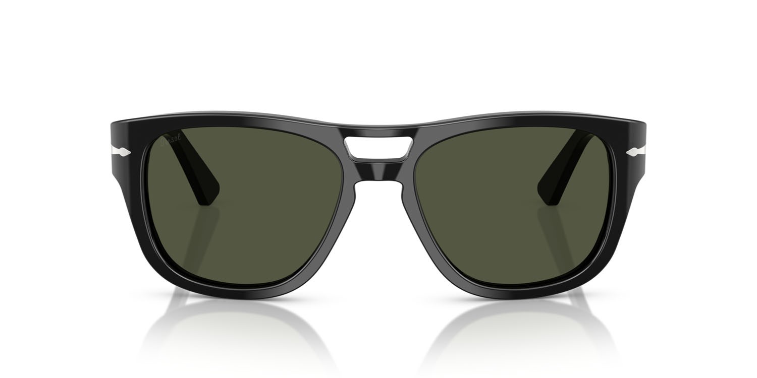 Sunglasses Persol PO 3366S (95/31) color nero shape square lenses verde