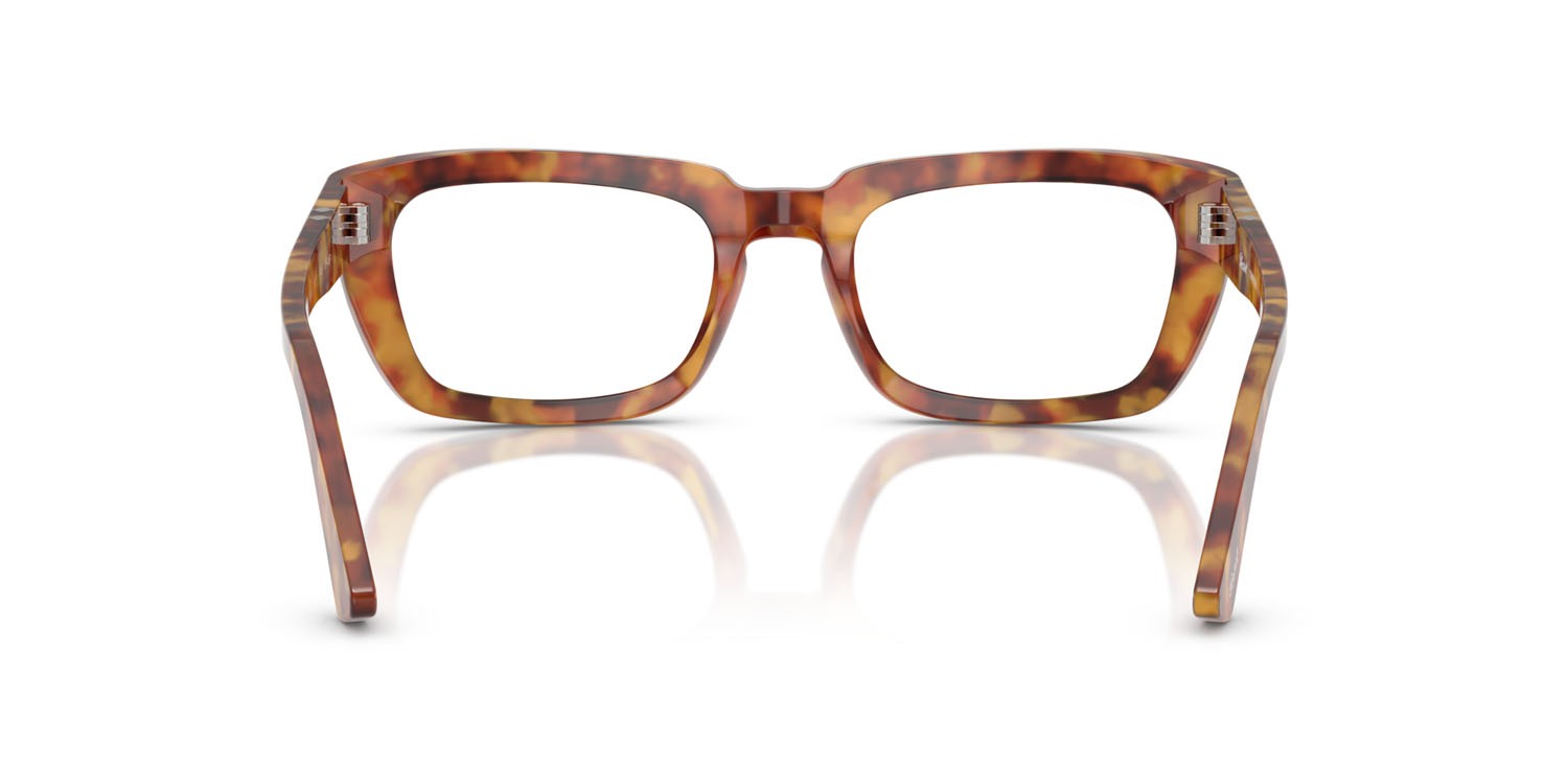 Occhiali da sole Persol PO 3367S (106/GJ) colore tartarugato marrone forma quadrato lenti transitions 8 verde