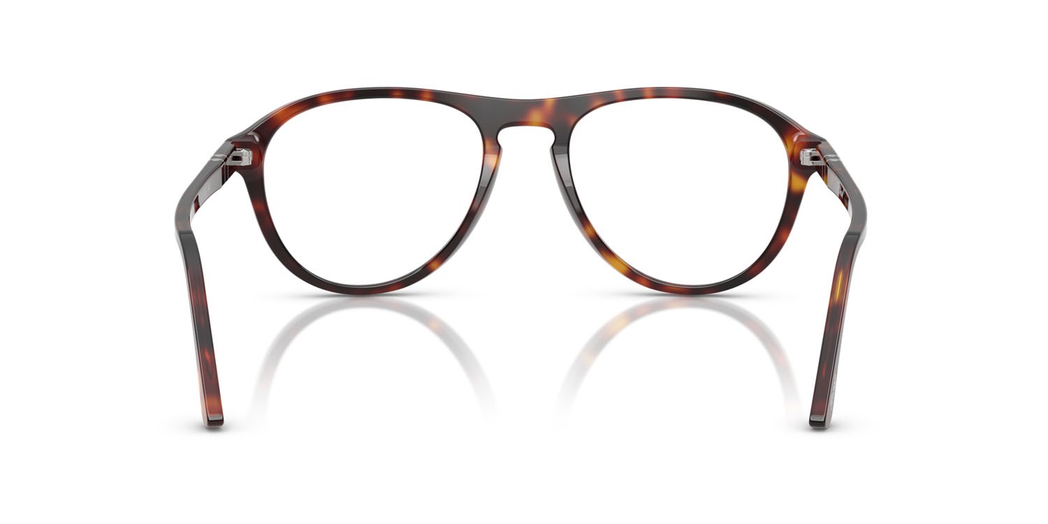 Eyeglasses Persol Lynn PO 3371V (24) color havana shape aviator lenses lente demo