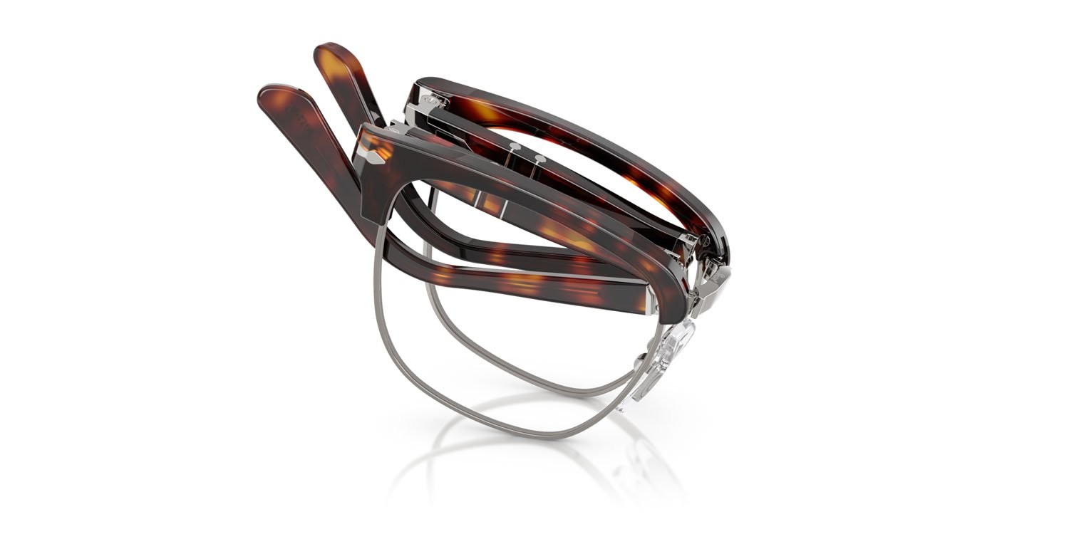 Eyeglasses Persol PO 3375V (24) color havana shape square lenses lente demo