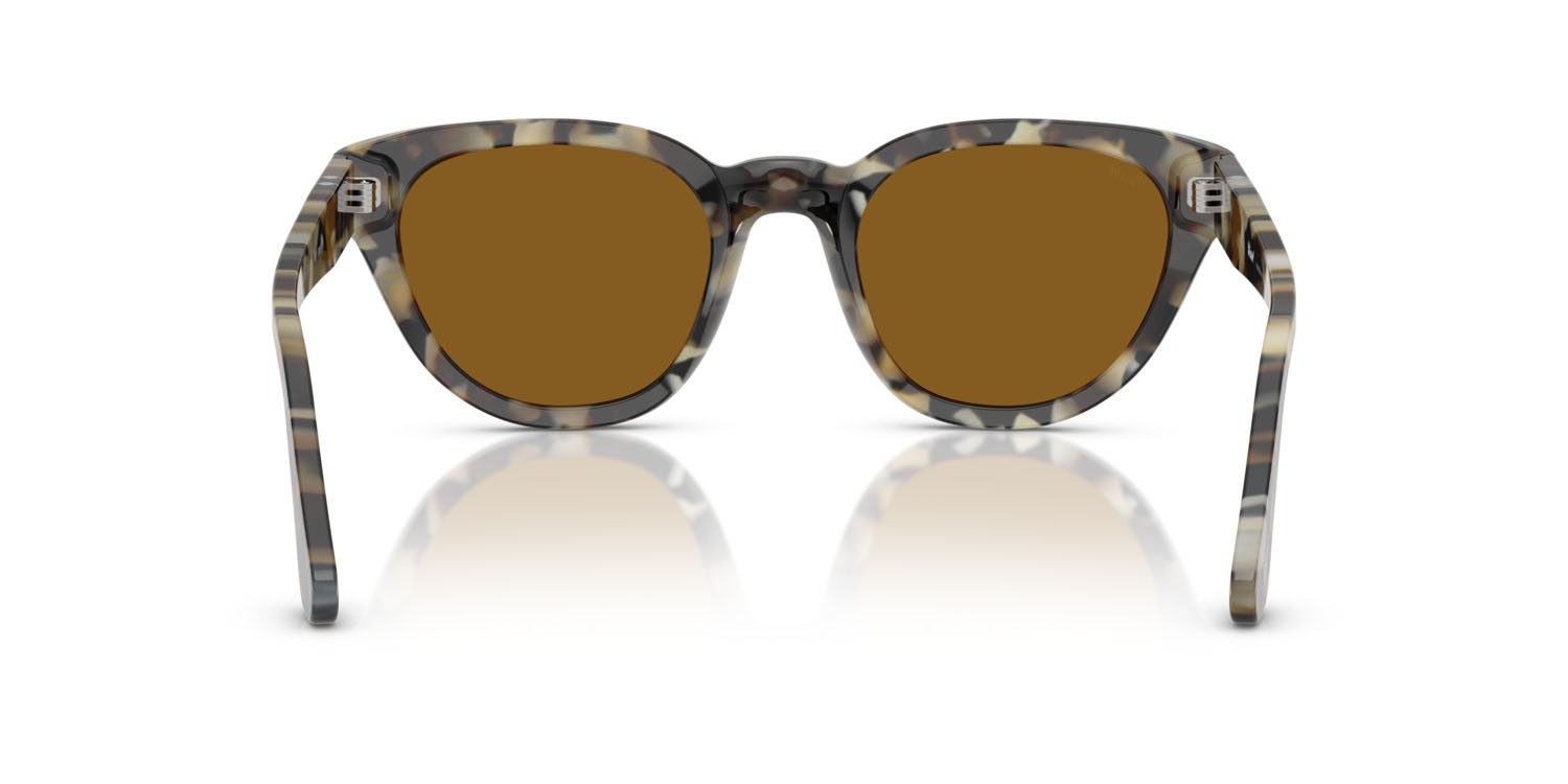 Occhiali da sole Persol PO 3379S (107133) colore tartarugato marrone forma farfalla lenti marrone