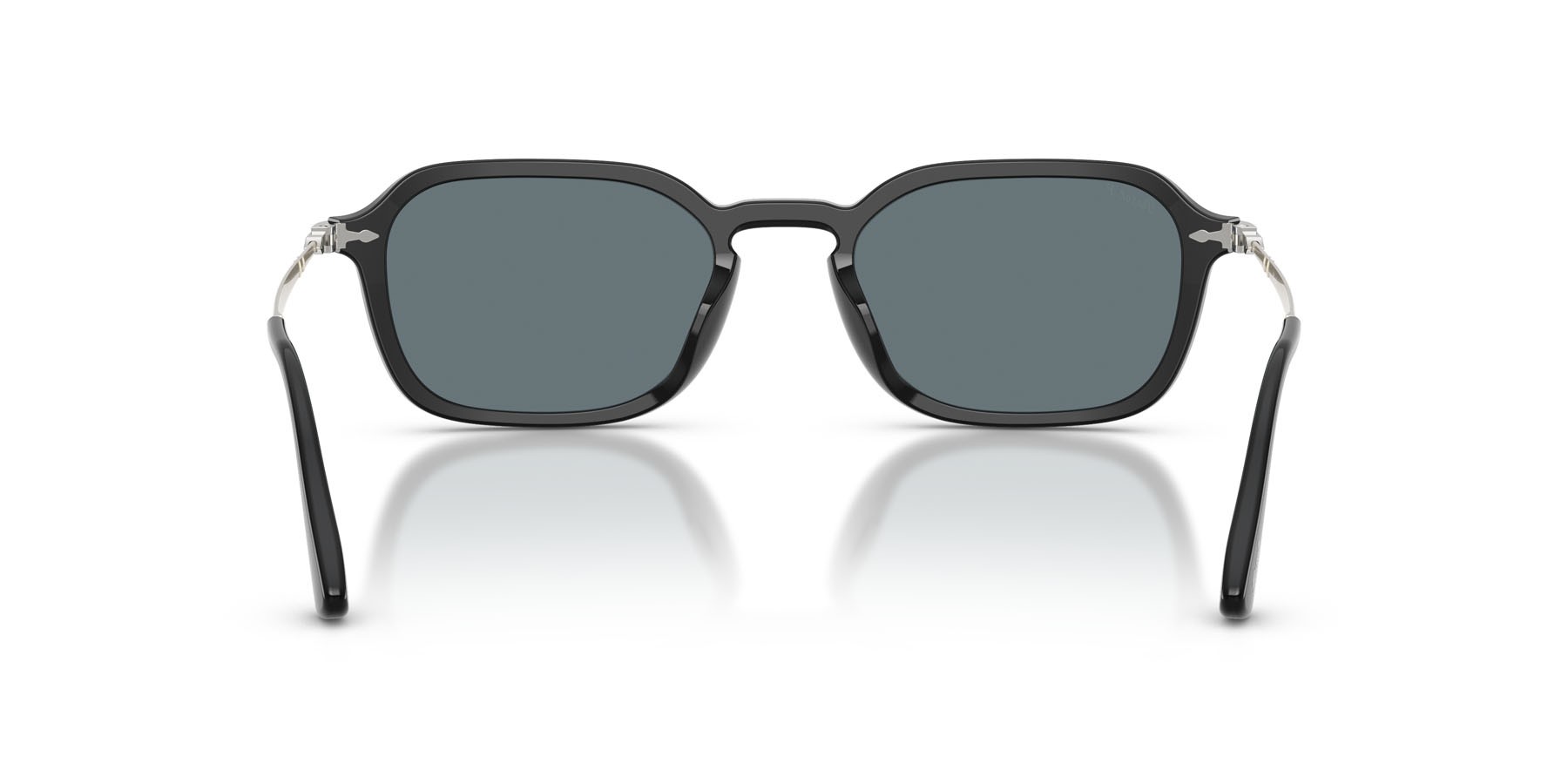 Occhiali da sole Persol PO 3381S (95/3R) colore nero forma pantos lenti polar grigio scuro