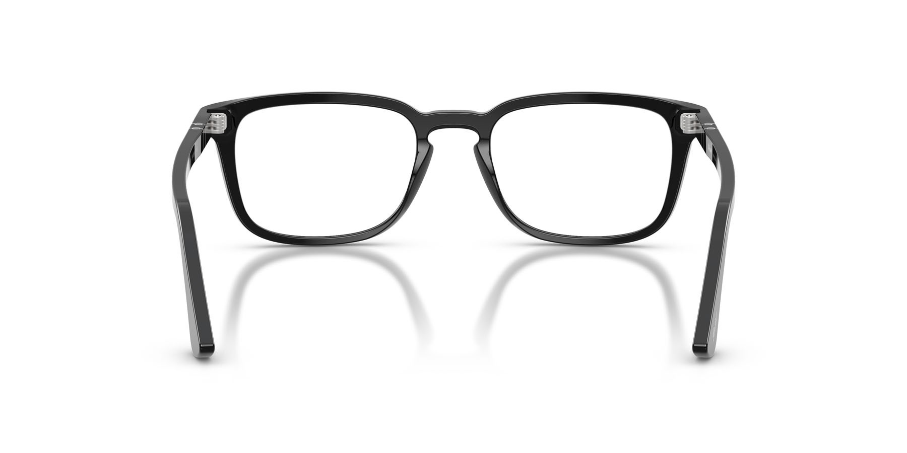 Occhiali da vista Persol PO 3382V (95) colore nero forma quadrato lenti lente demo