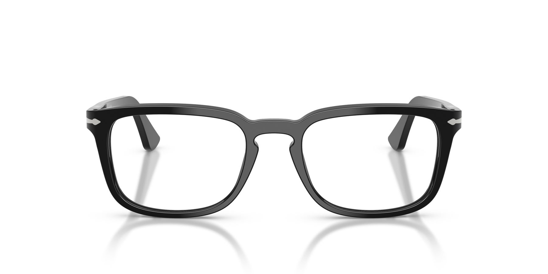 Occhiali da vista Persol PO 3382V (95) colore nero forma quadrato lenti lente demo