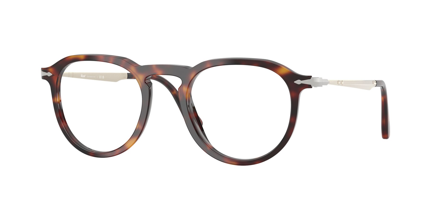 Eyeglasses Persol Pier PO 3387V (24) color havana shape square lenses lente demo