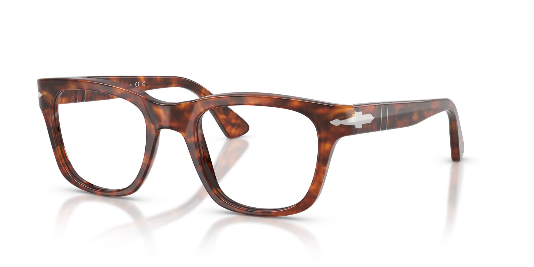 Eyeglasses Persol Cecil PO 3389V (24) color havana shape square lenses lente demo