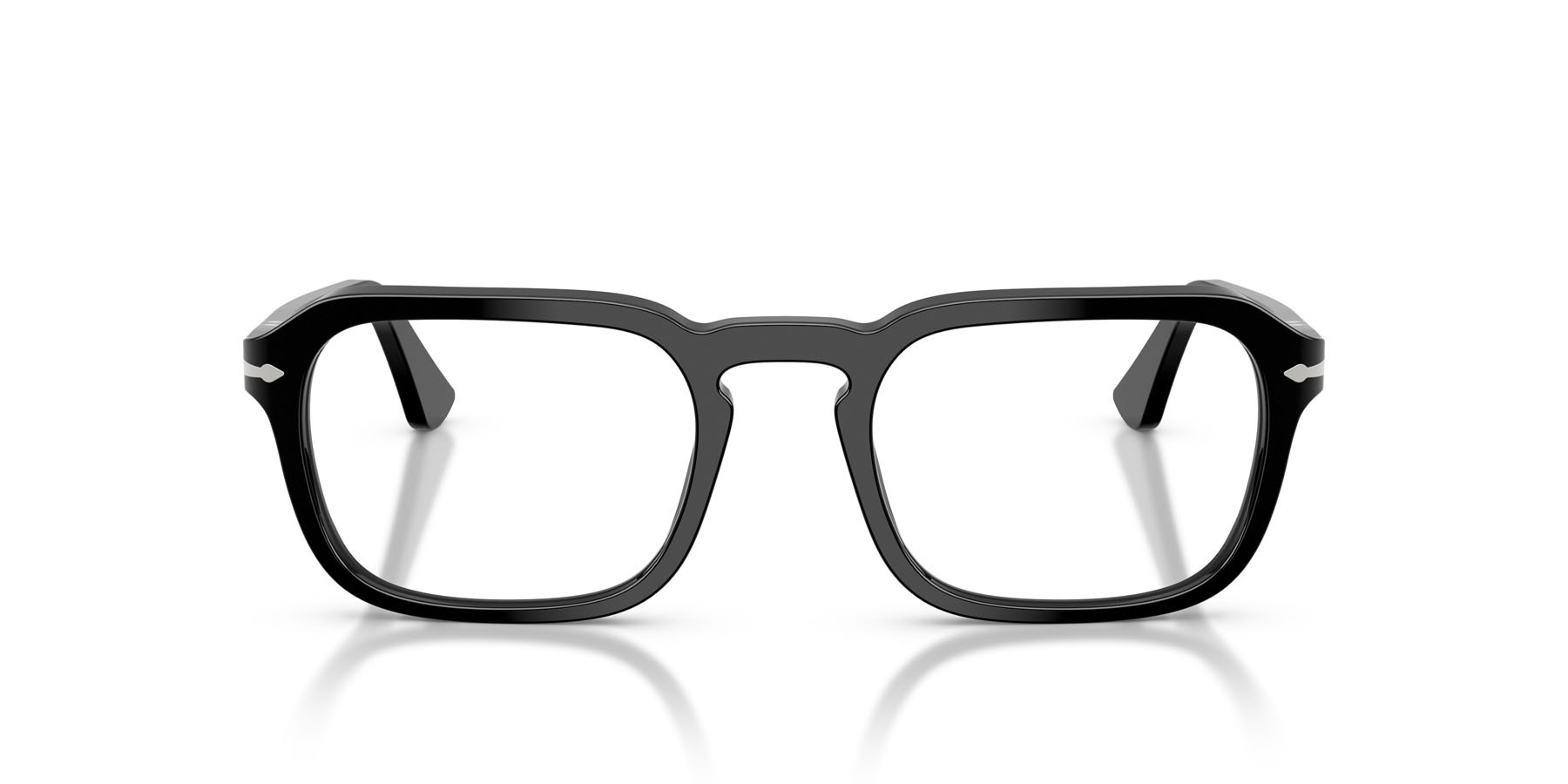 Eyeglasses Persol PO 3390V (95) color nero shape square lenses lente demo