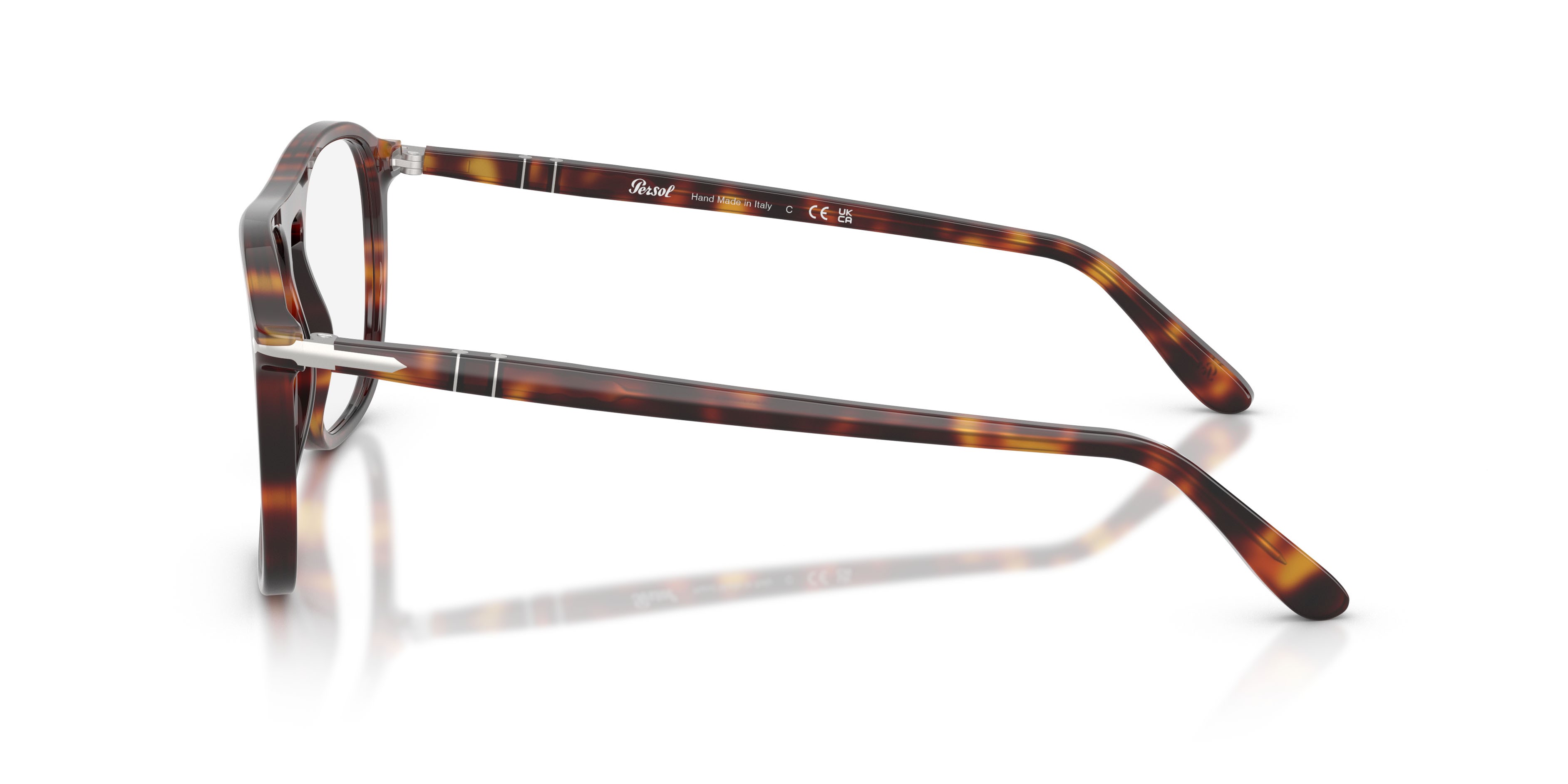 Eyeglasses Persol PO 3392V (24) color havana shape square lenses lente demo
