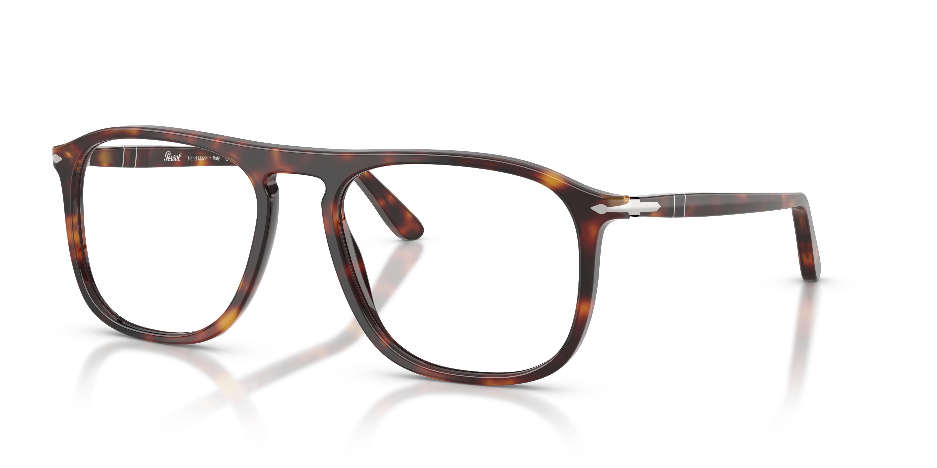 Eyeglasses Persol PO 3392V (24) color havana shape square lenses lente demo