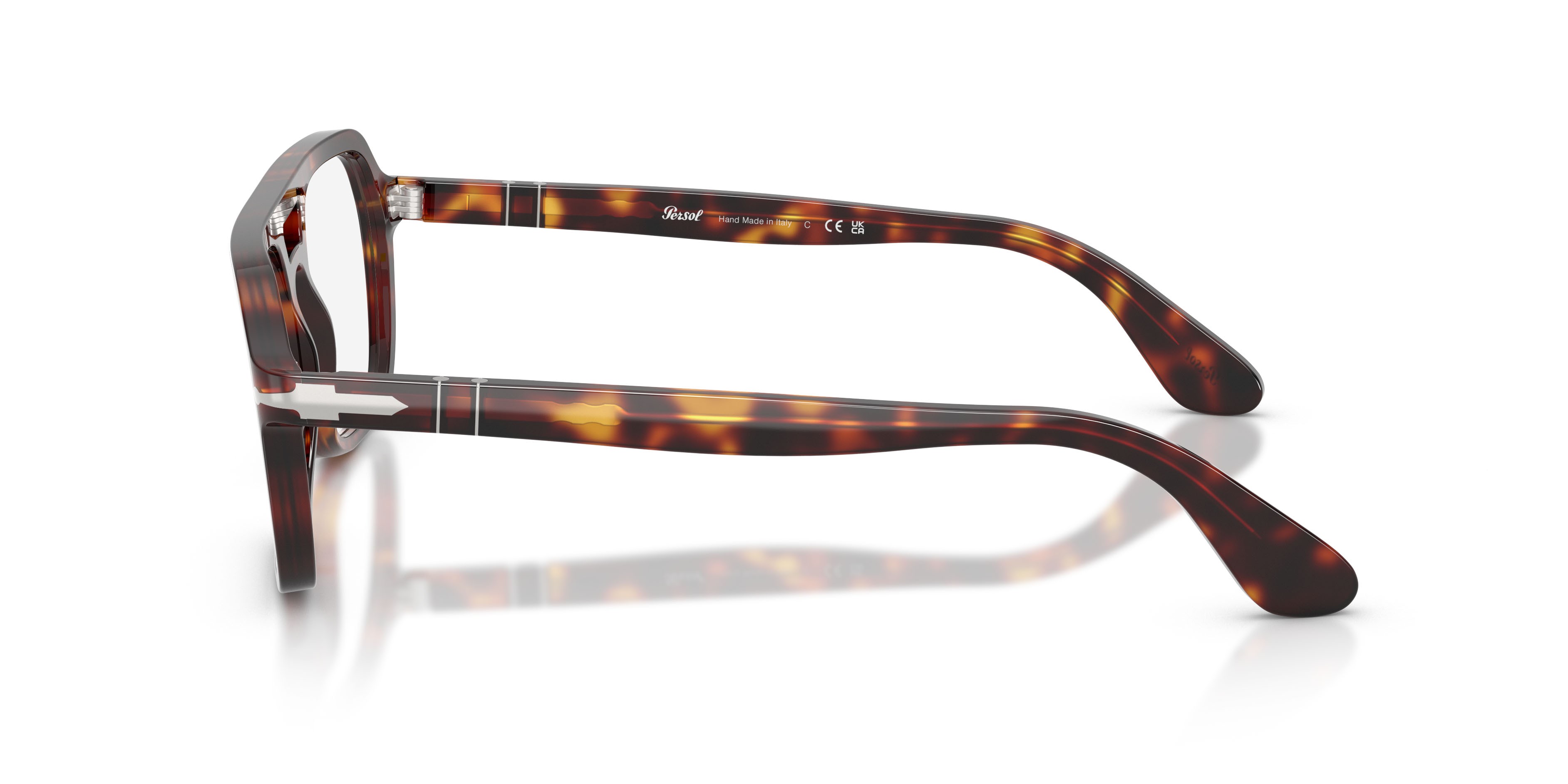 Eyeglasses Persol PO 3394V (24) color havana shape square lenses lente demo