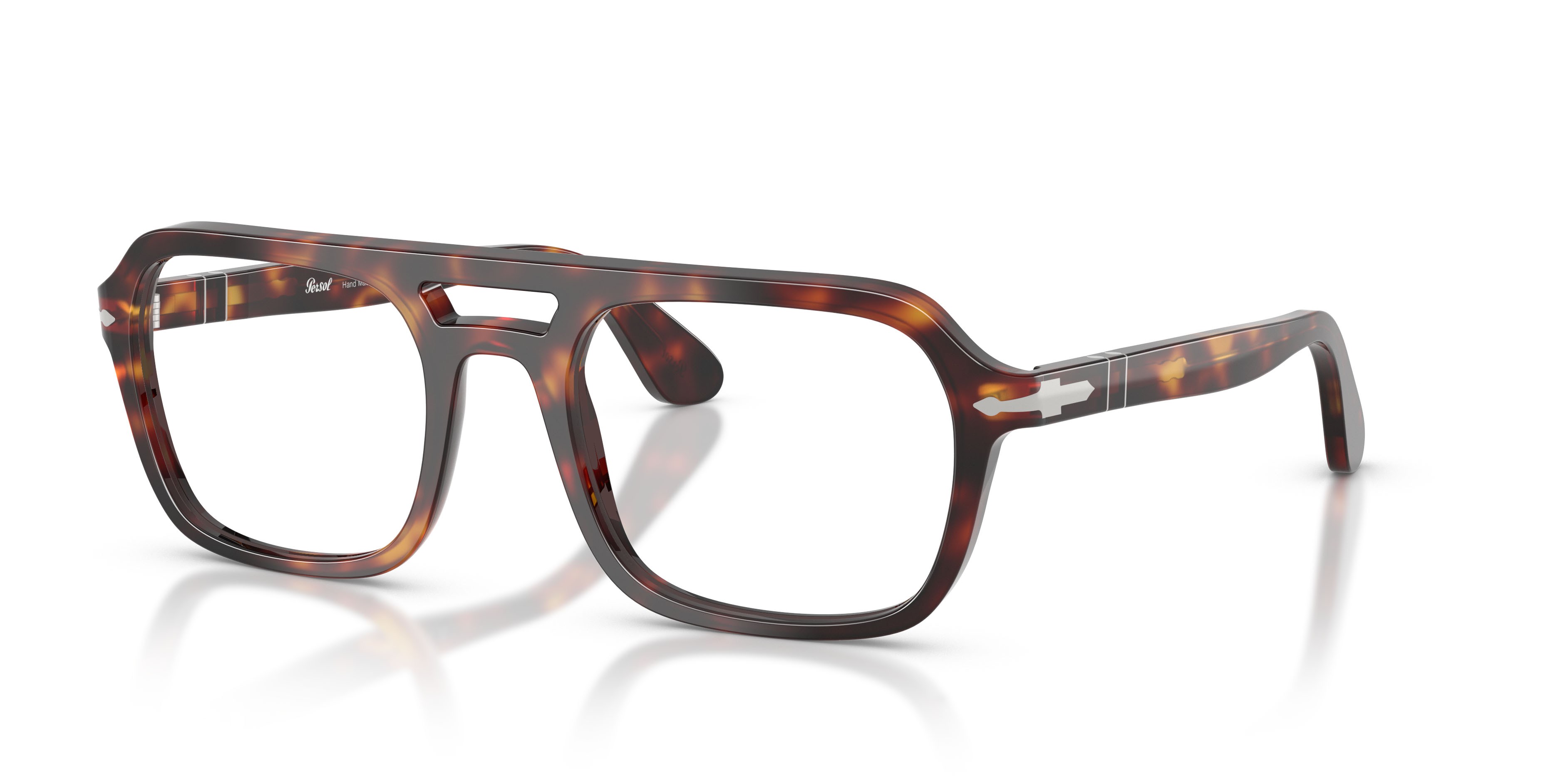 Eyeglasses Persol PO 3394V (24) color havana shape square lenses lente demo