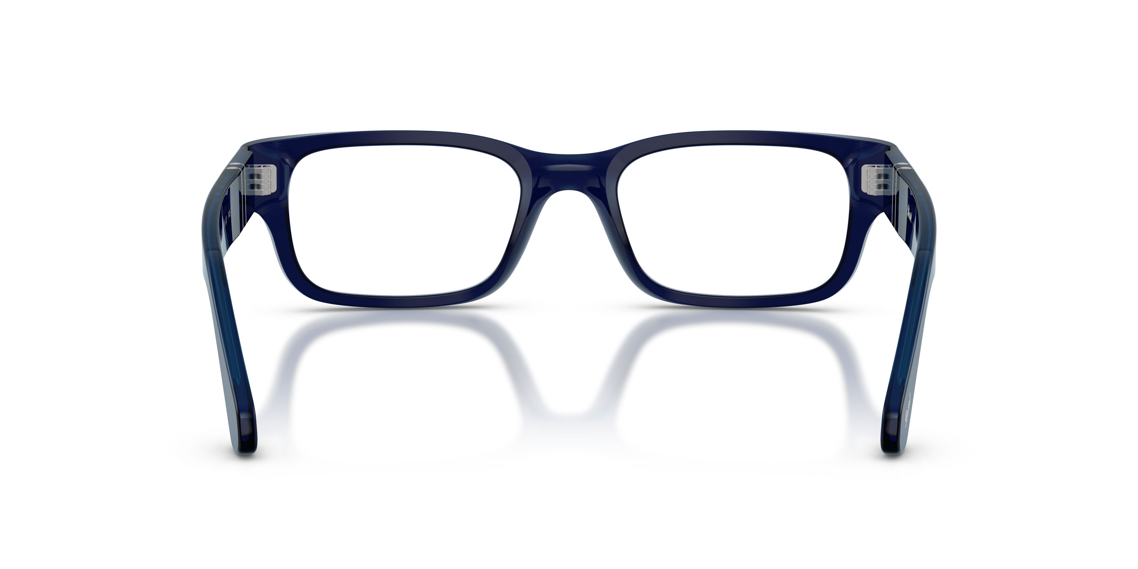 Eyeglasses Persol PO 3399V (181) color cobalto shape rectangle lenses lente demo