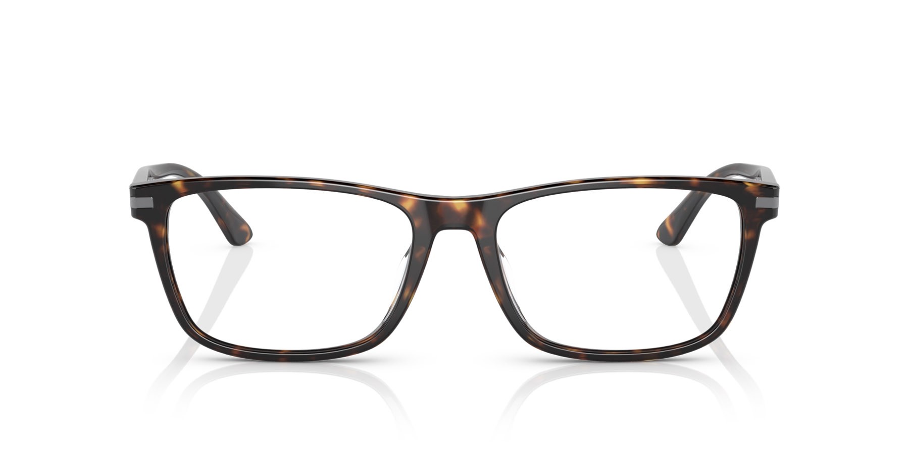 Occhiali da vista Prada PR 01ZVD (2AU1O1) colore tartarugato forma rettangolare lenti lente demo