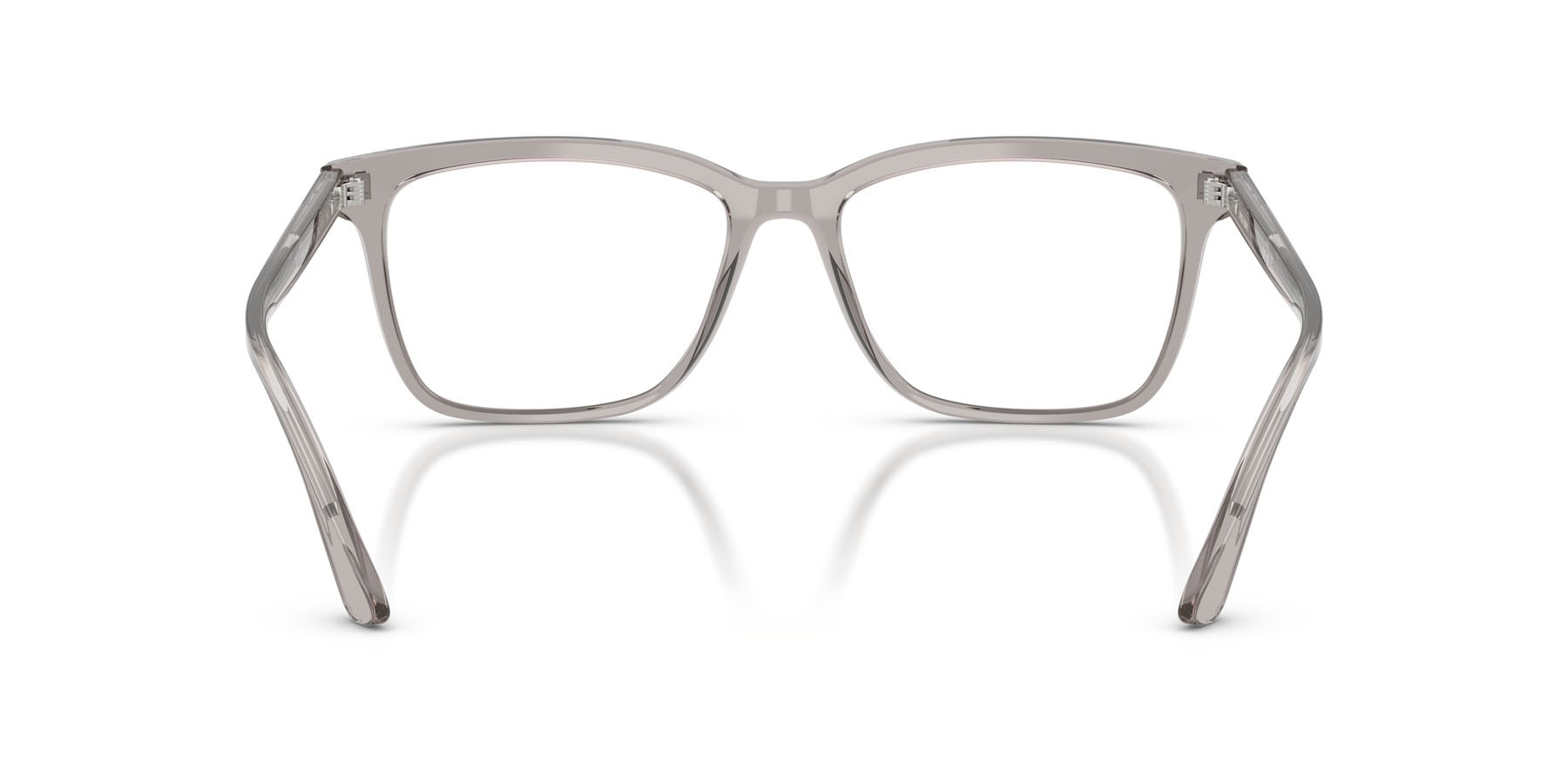 Occhiali da vista Prada PR 14WV (10J1O1) colore hematite forma rettangolare lenti lente demo