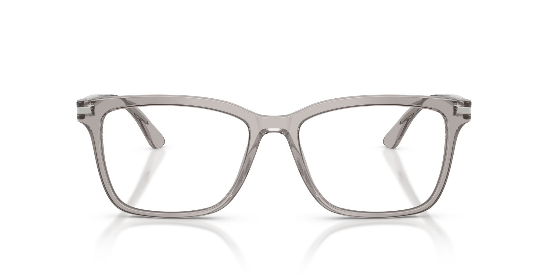 Occhiali da vista Prada PR 14WV (10J1O1) colore hematite forma rettangolare lenti lente demo