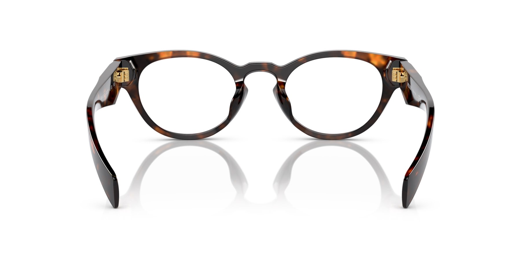 Eyeglasses Prada PR A11VD (14L1O1) color miele tartarugato shape oval lenses lente demo
