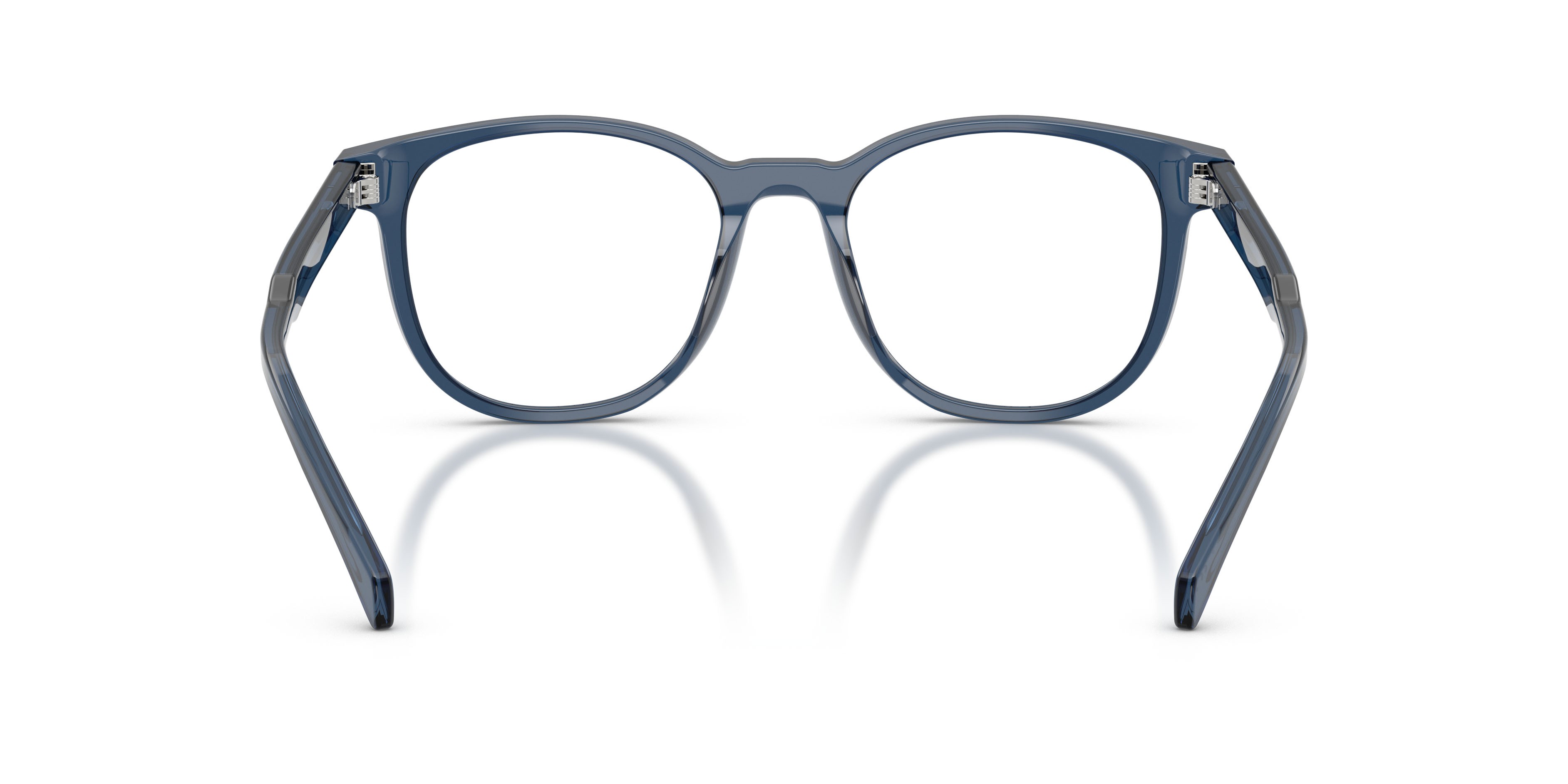 Eyeglasses Prada PR A15V (08Q1O1) color cristallo blu shape pantos lenses lente demo