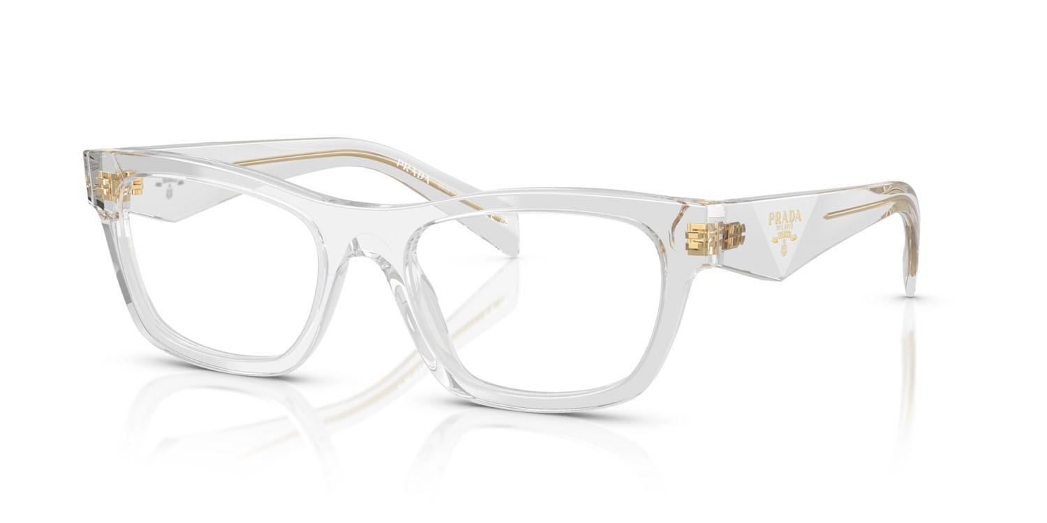 Eyeglasses Prada PR B01V (12R1O1) color papavero tartarugato/bordeaux shape butterfly lenses lente demo