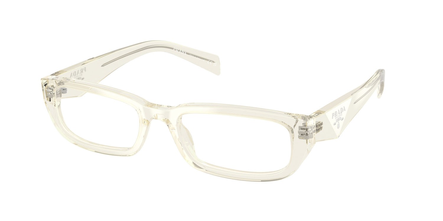 Eyeglasses Prada PR B05V (19X1O1) color root/nero shape rectangle lenses lente demo