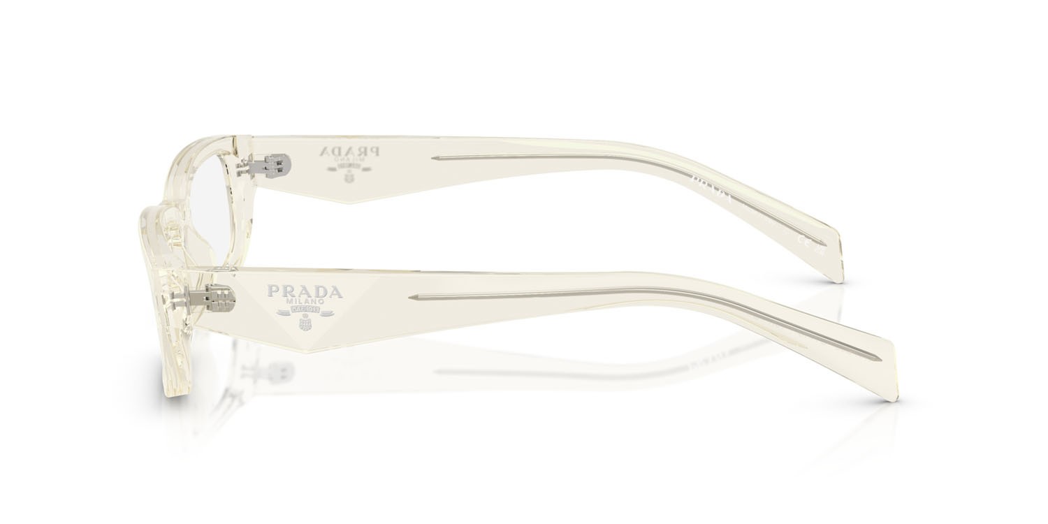 Eyeglasses Prada PR B05V (19X1O1) color root/nero shape rectangle lenses lente demo