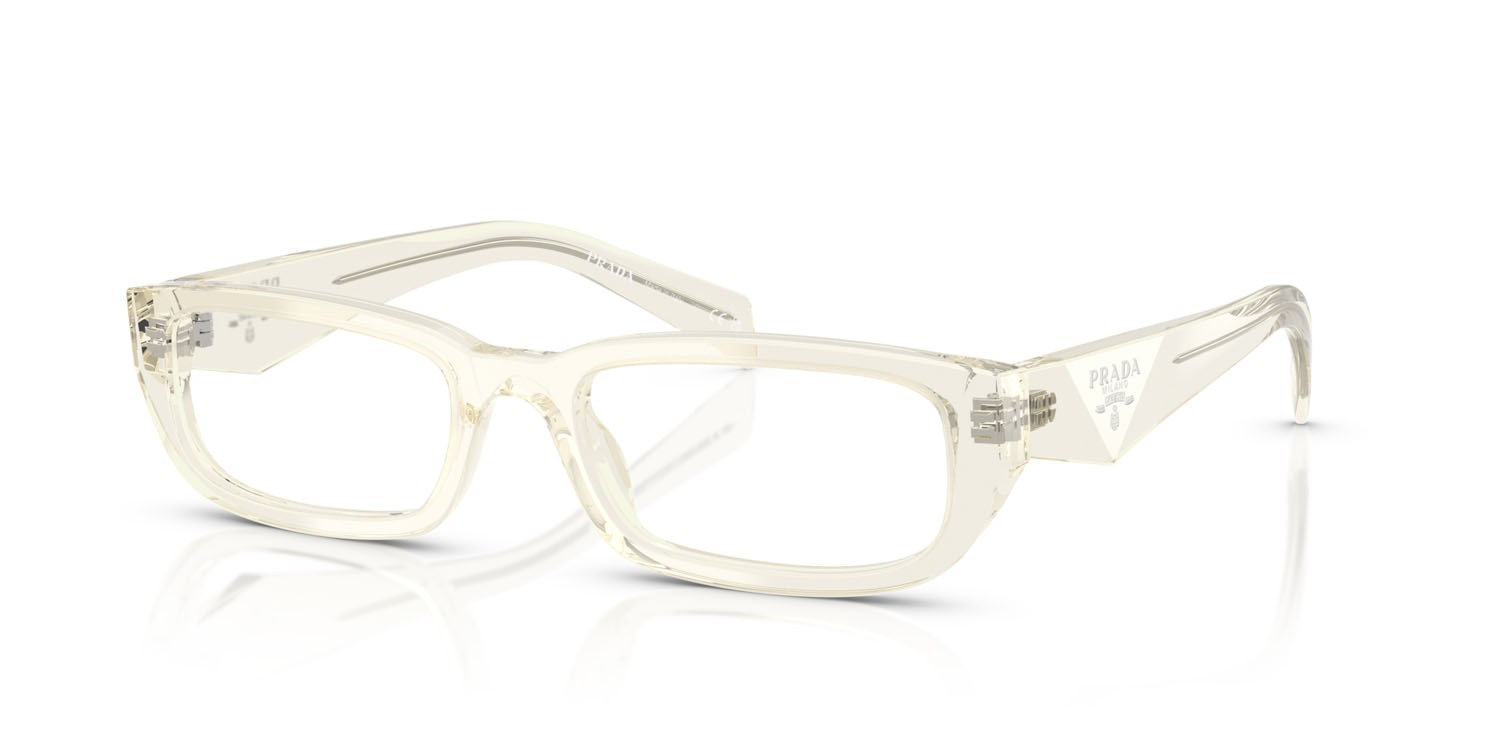 Eyeglasses Prada PR B05V (19X1O1) color root/nero shape rectangle lenses lente demo