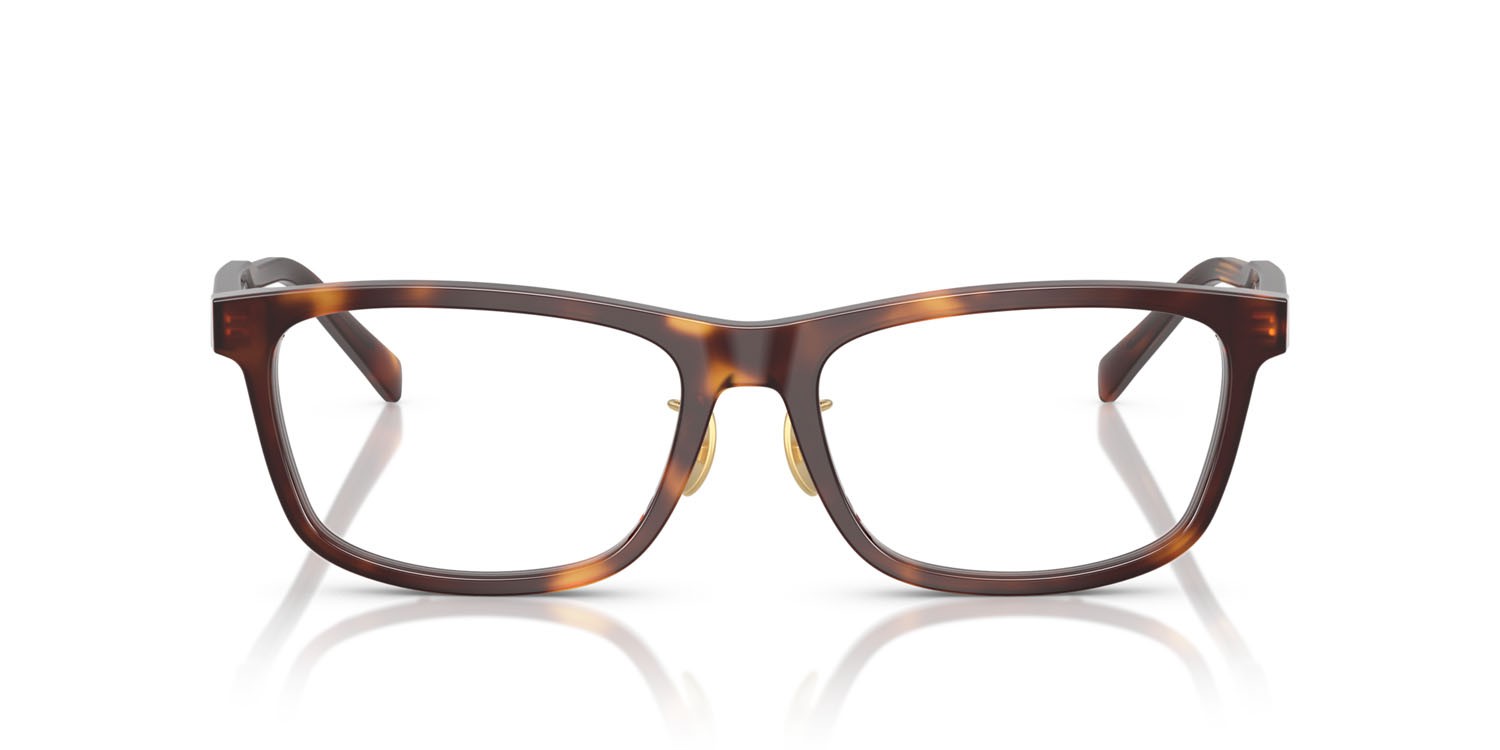 Eyeglasses Prada PR B08VD (15W1O1) color havana shape rectangle lenses lente demo