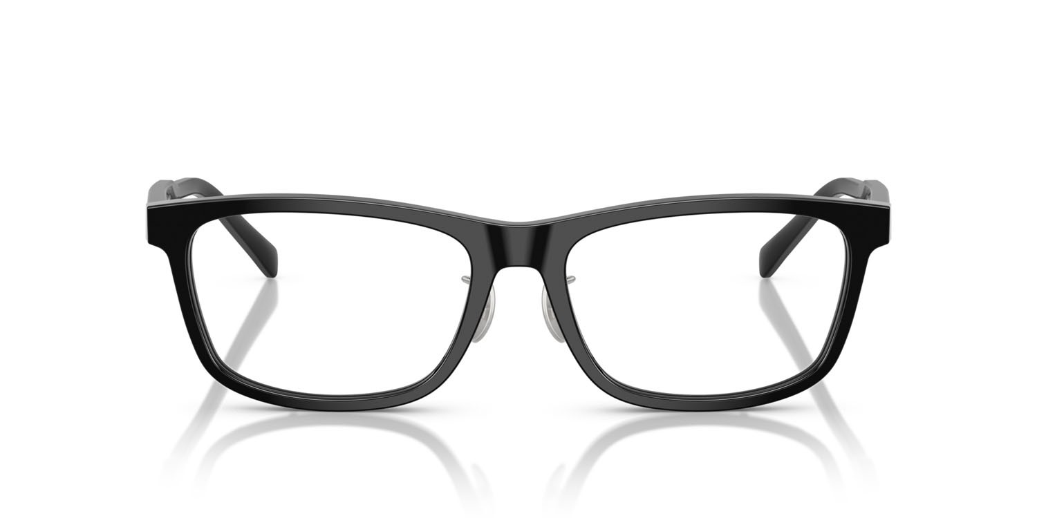 Eyeglasses Prada PR B08VD (16K1O1) color nero shape rectangle lenses lente demo