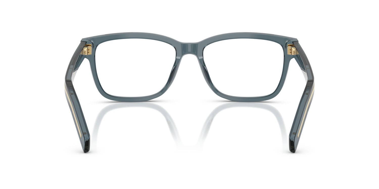 Eyeglasses Prada PR B10V (17T1O1) color transparent ocean shape rectangle lenses lente demo