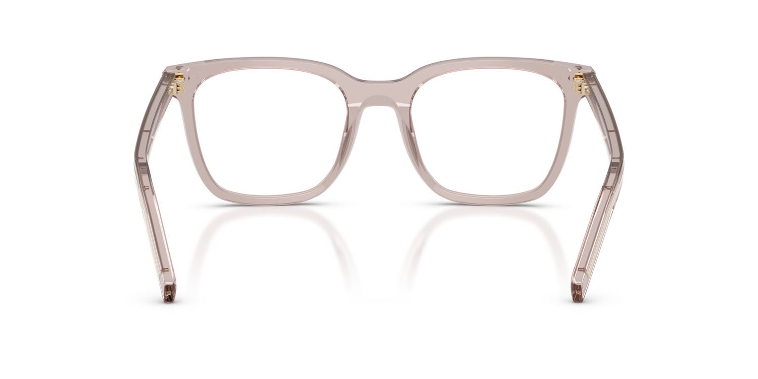 Eyeglasses Prada PR B11V (29D1O1) color malva freddo shape square lenses lente demo