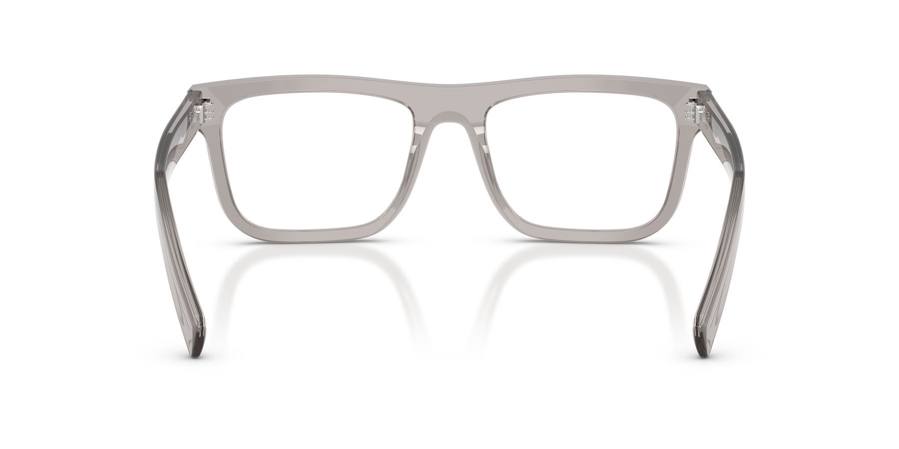 Eyeglasses Prada PR C03V (18J1O1) color hematite shape square lenses lente demo