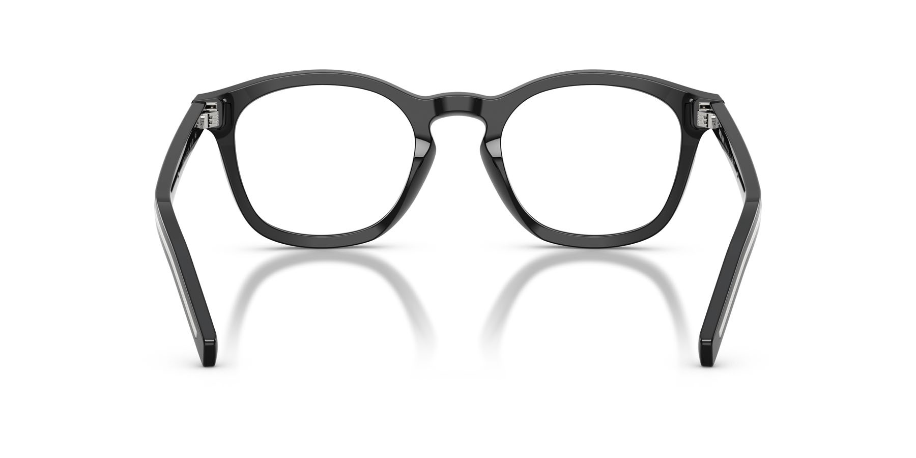 Eyeglasses Prada PR C04V (16K1O1) color nero shape square lenses lente demo