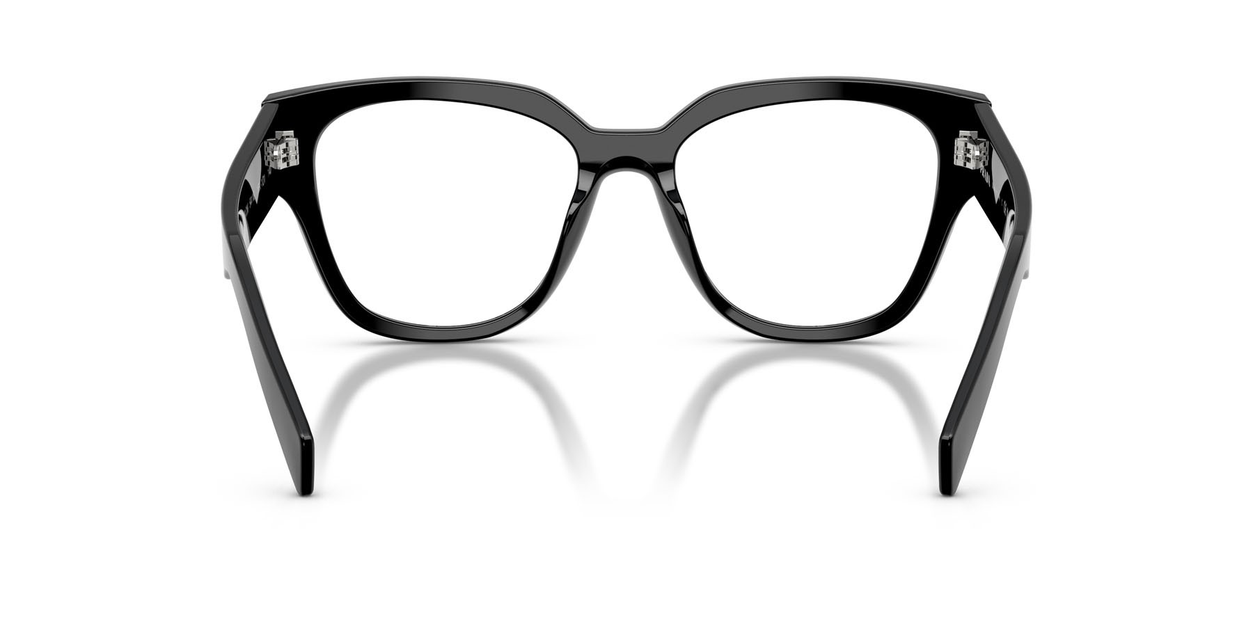 Eyeglasses Prada PR C06V (16K1O1) color nero shape oval lenses lente demo