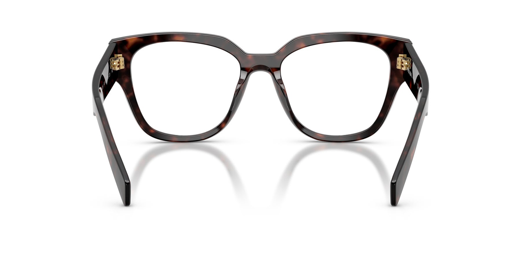Eyeglasses Prada PR C06V (17N1O1) color root tartarugato shape oval lenses lente demo