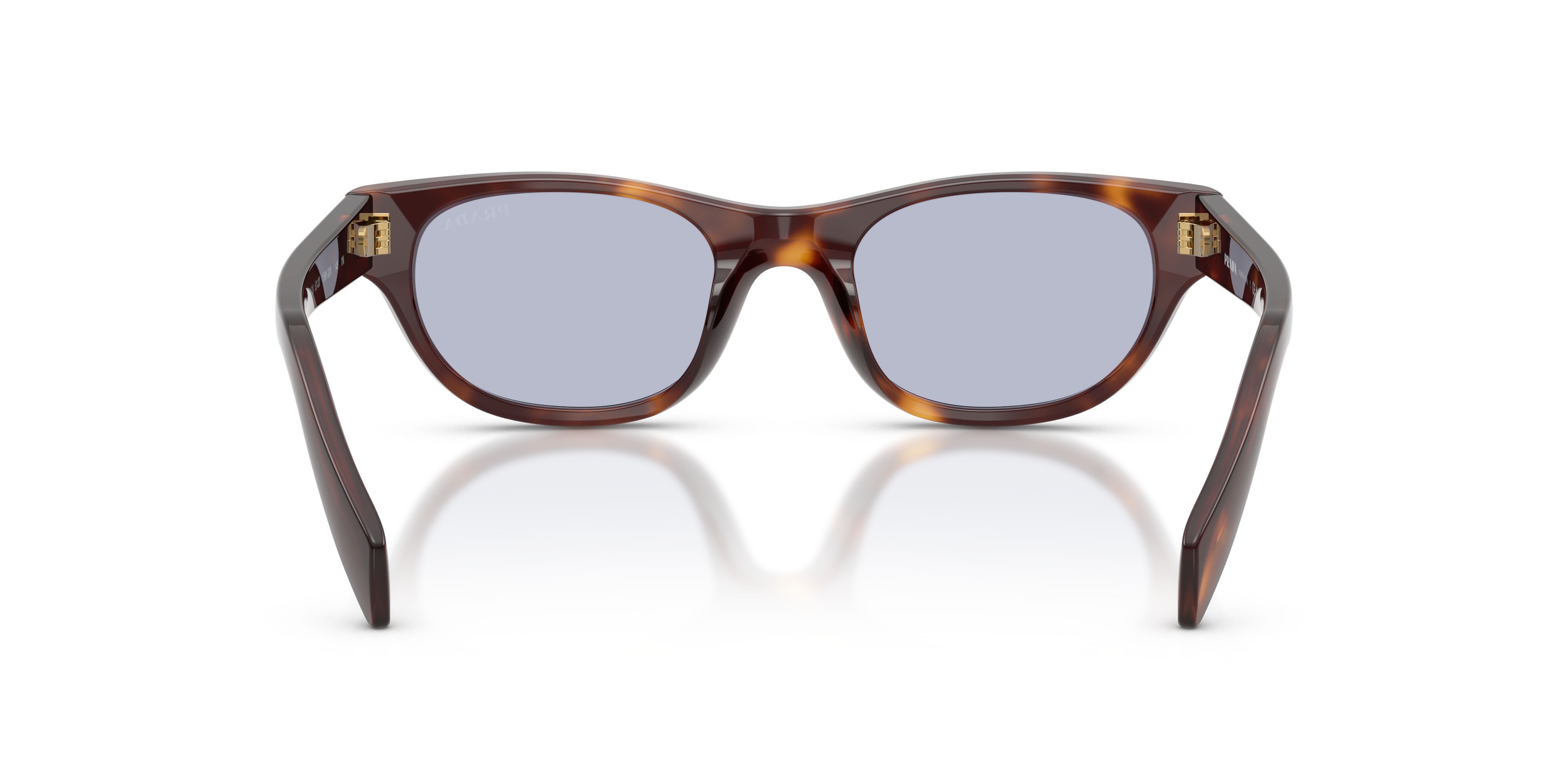 Occhiali da sole Prada PR C08S (15W30X) colore tartarugato classico forma cat eye lenti ultravioletta bio
