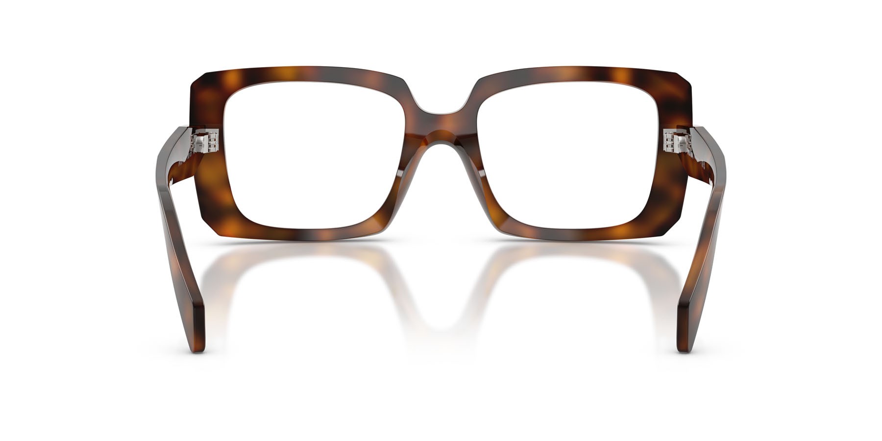 Eyeglasses Prada PR C09V (20D1O1) color juniper tartarugato shape square lenses lente demo