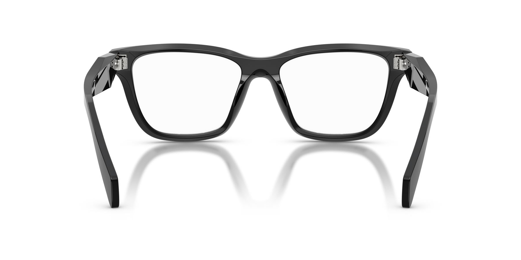 Eyeglasses Prada PR C10V (16K1O1) color nero shape butterfly lenses lente demo