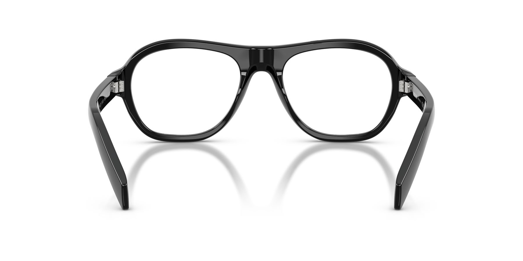 Eyeglasses Prada PR C12V (16K1O1) color nero shape square lenses lente demo