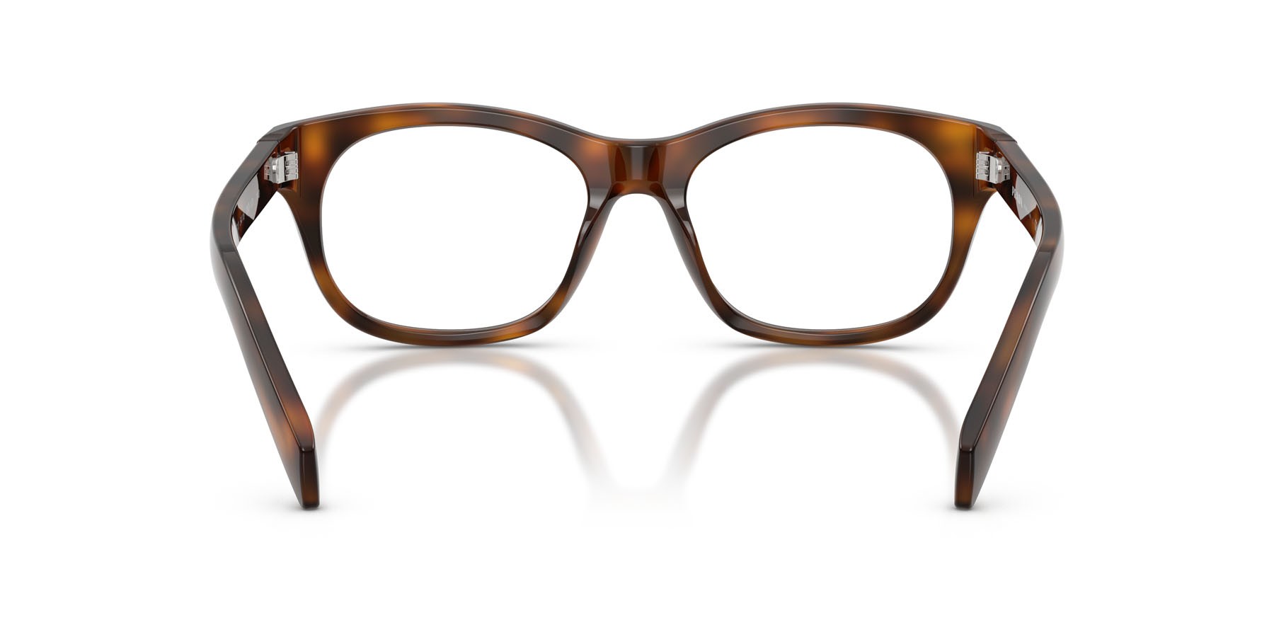 Eyeglasses Prada PR C13V (20D1O1) color juniper tartarugato shape square lenses lente demo